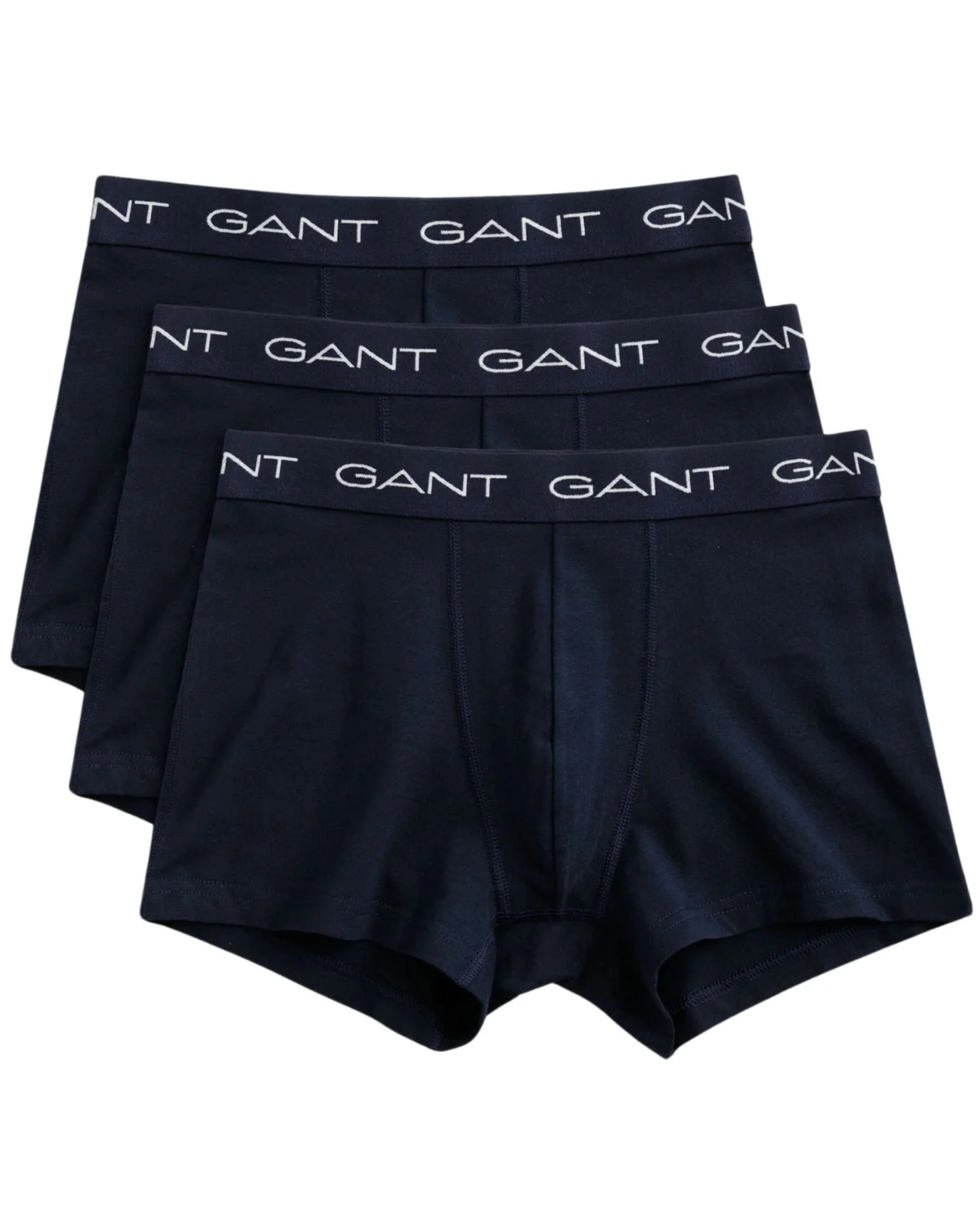 3-Pack Classic Logo Boxer Trunks, Navy - Image 7
