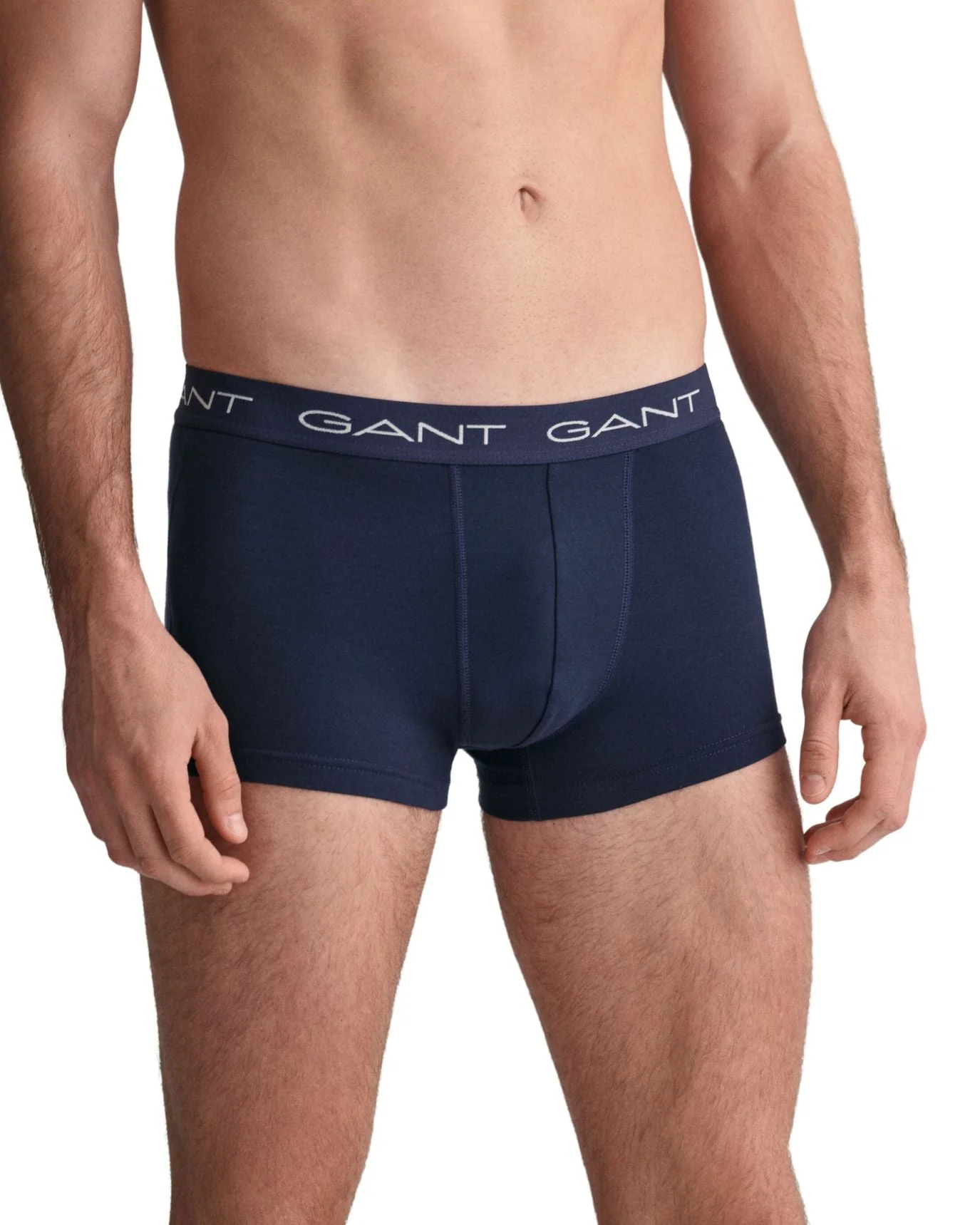 3-Pack Classic Logo Boxer Trunks, Navy - Image 9
