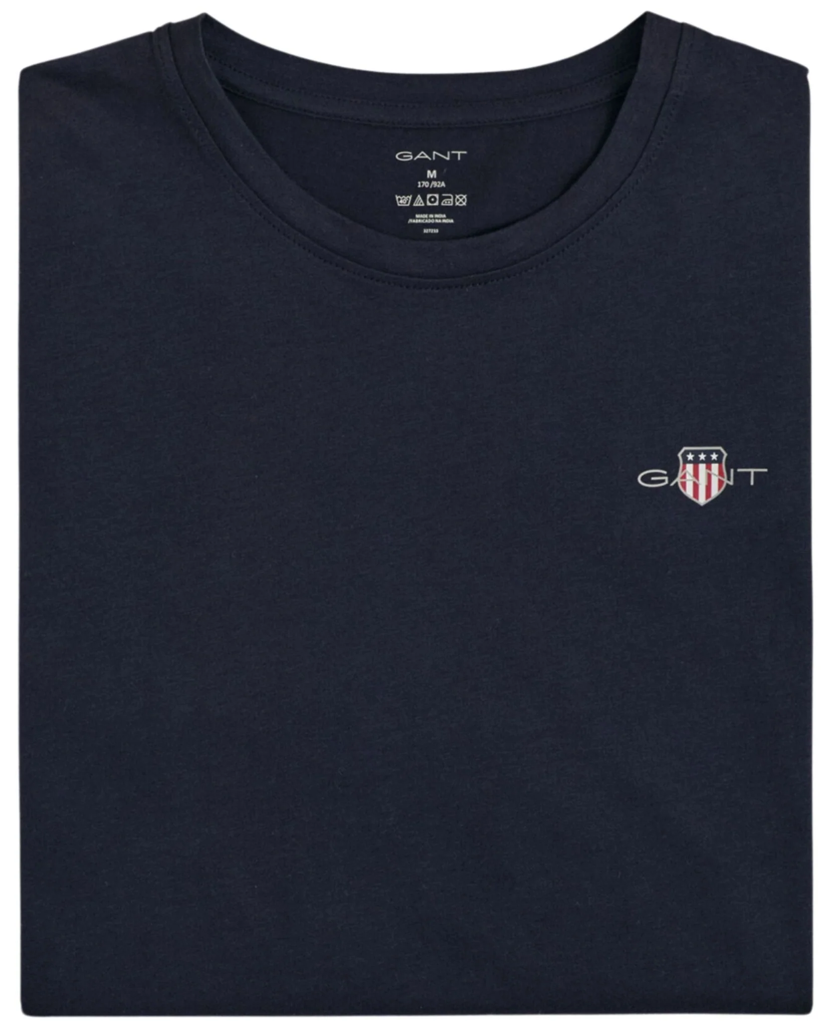 Shield Logo Jersey Pyjama T-Shirt, Navy
