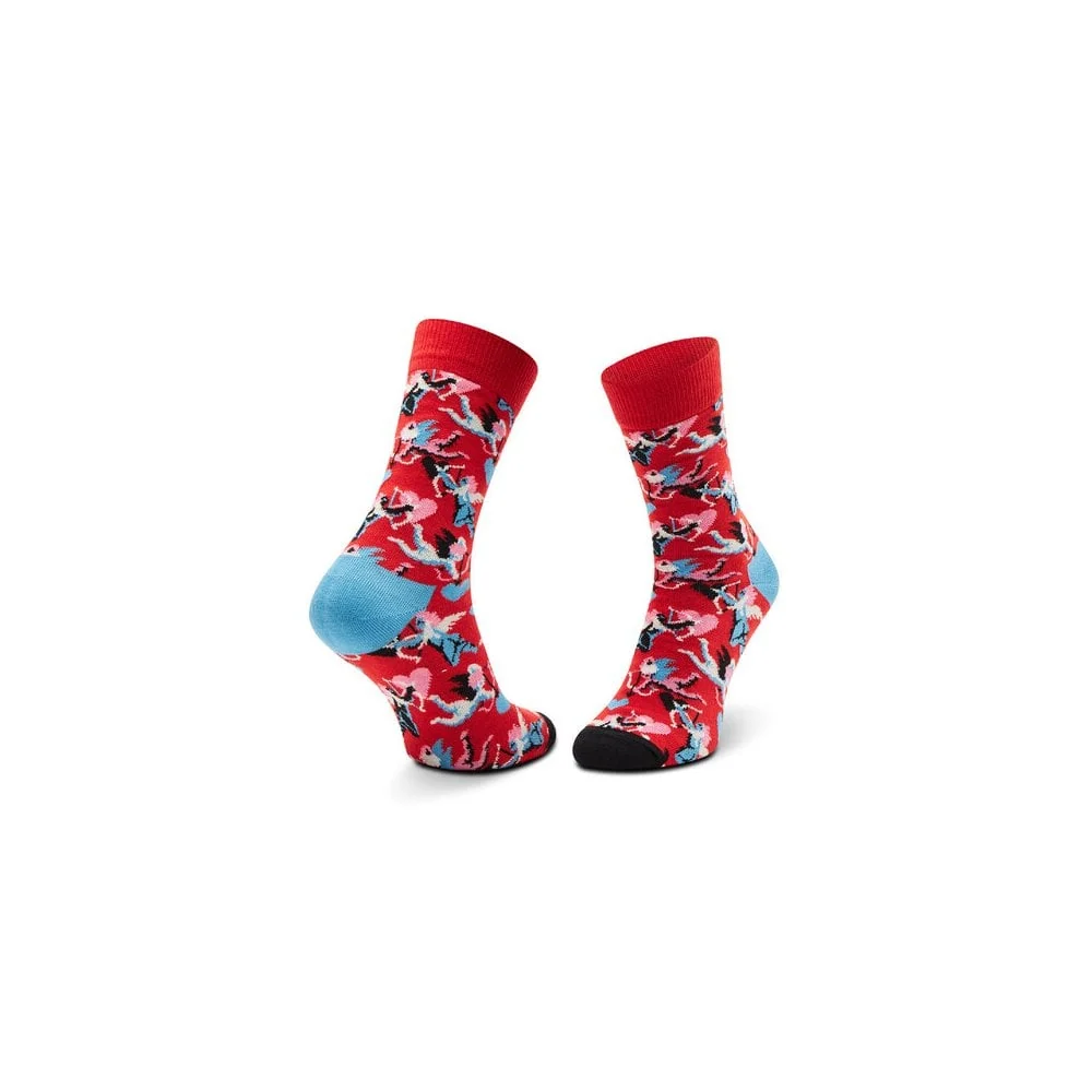 2-Pack I Love You Socks Gift Box, Red/Black - Image 4
