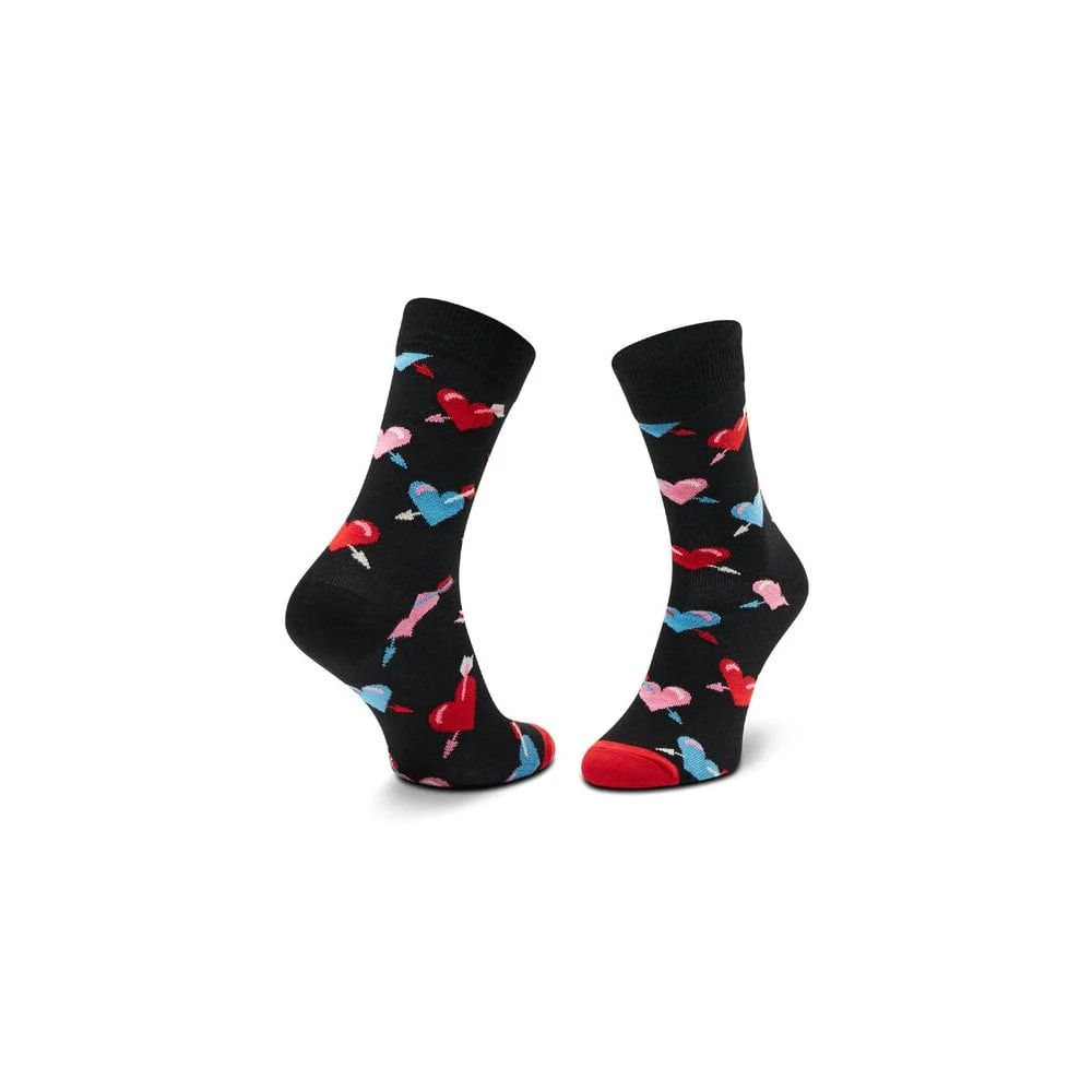 2-Pack I Love You Socks Gift Box, Red/Black - Image 5