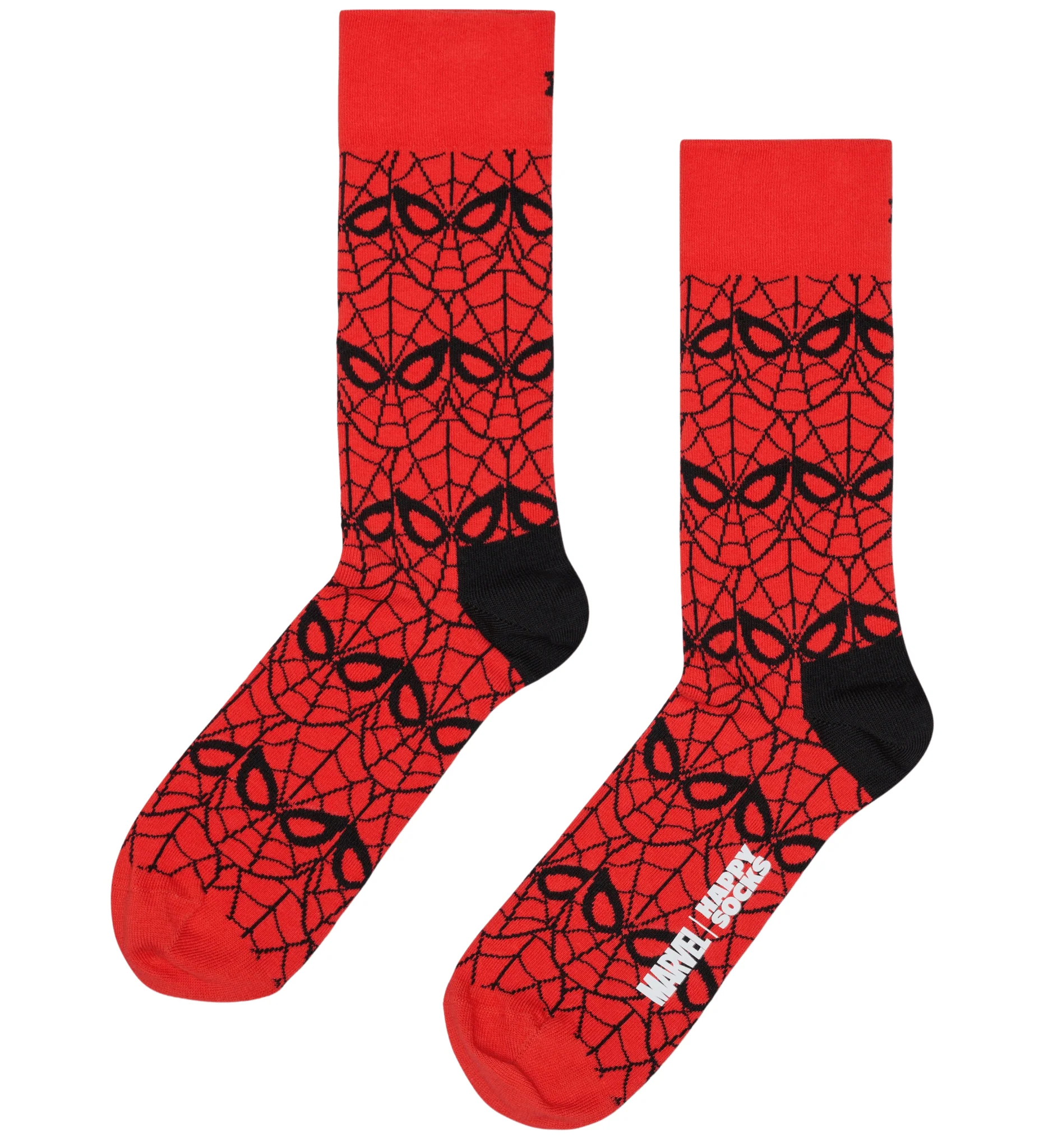 3-Pack Marvel Spiderman Socks Gift Box, Red/Yellow/Navy - Image 4