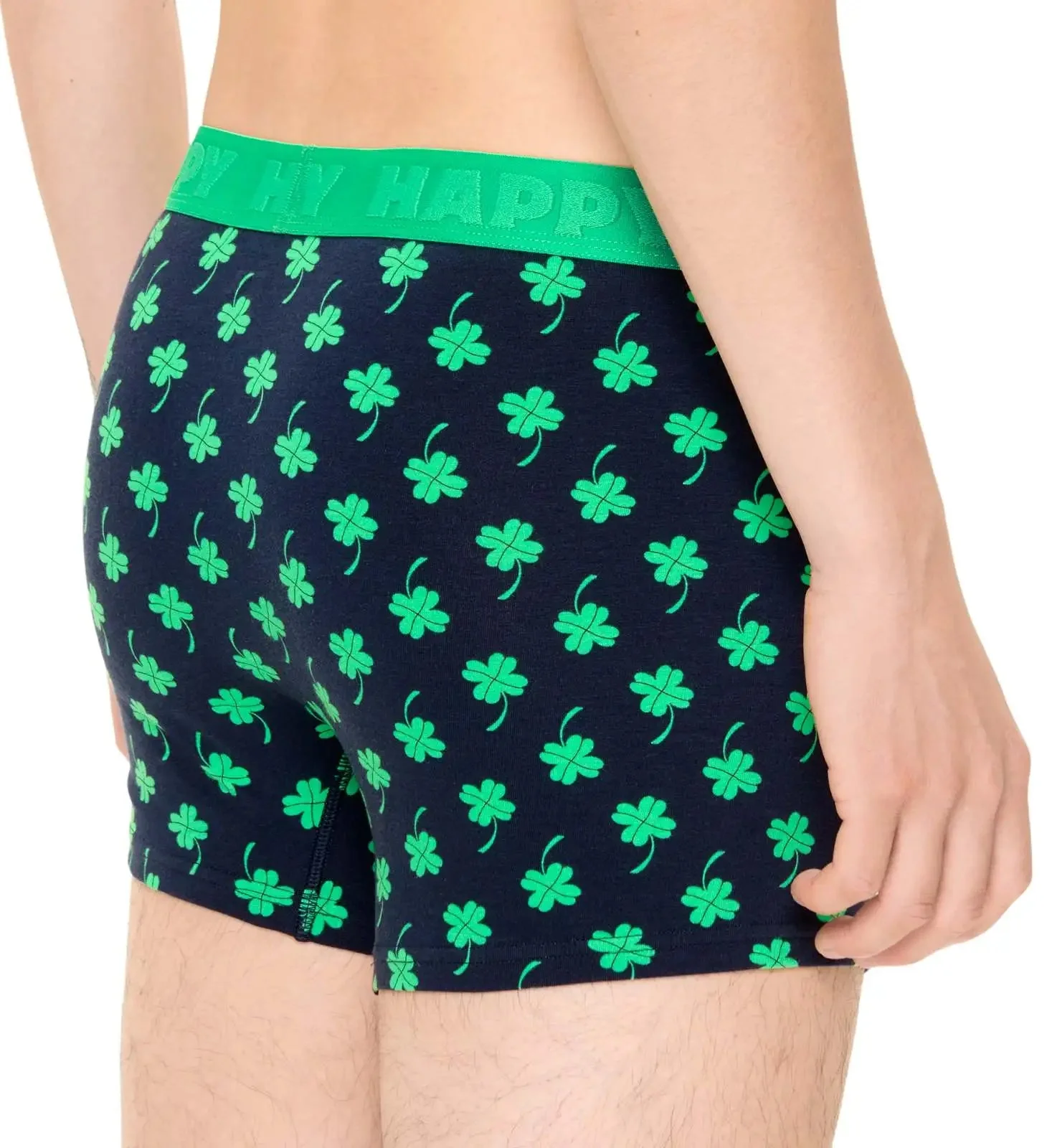 4-Leaf Clover Boxer Trunk, Navy - Image 2