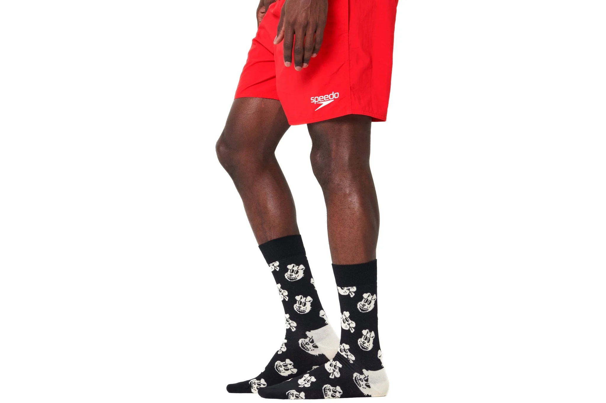 Doggo Socks, Black/cream - Image 2