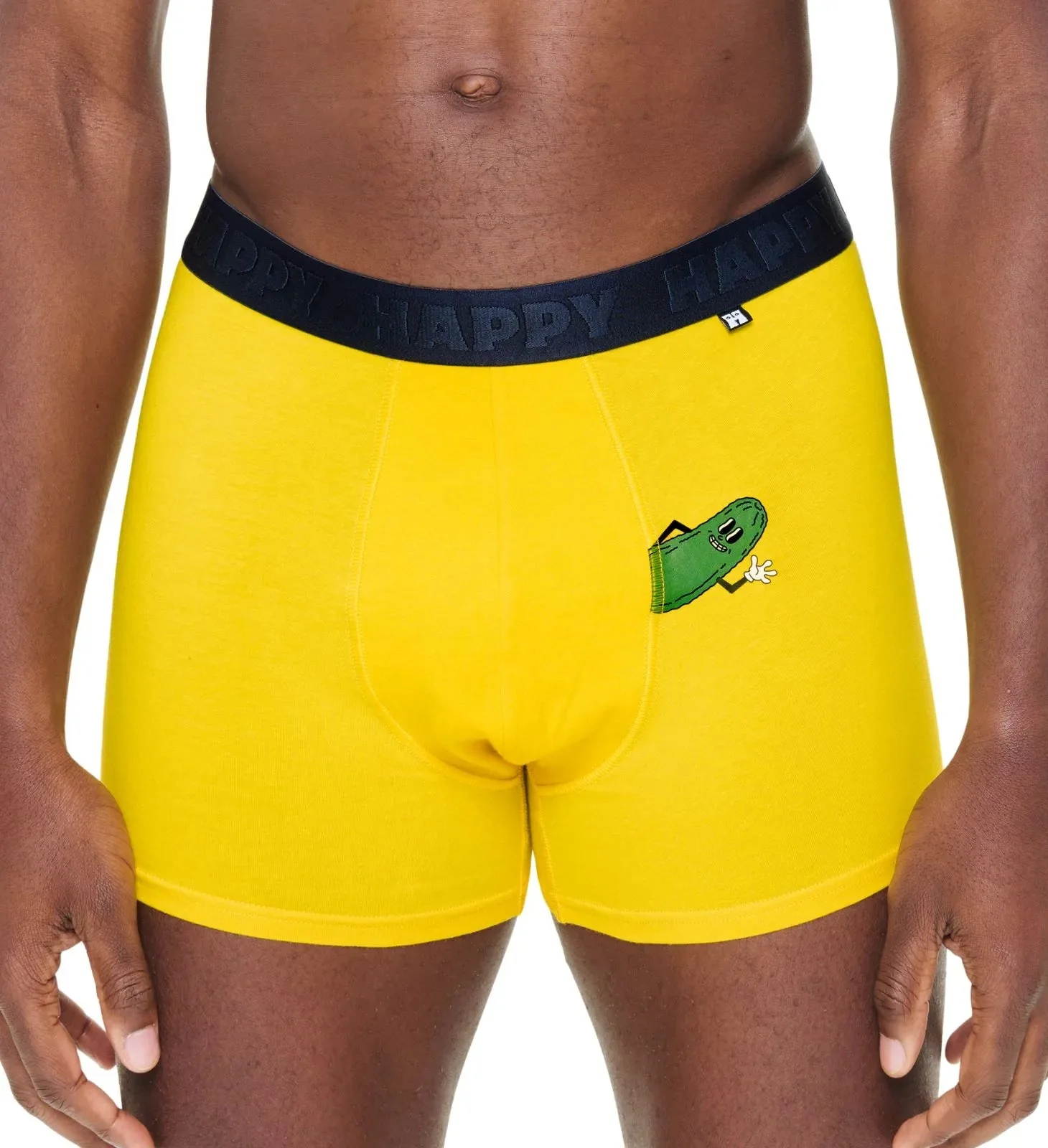 Gherkin Boxer Trunk, Yellow - Image 2