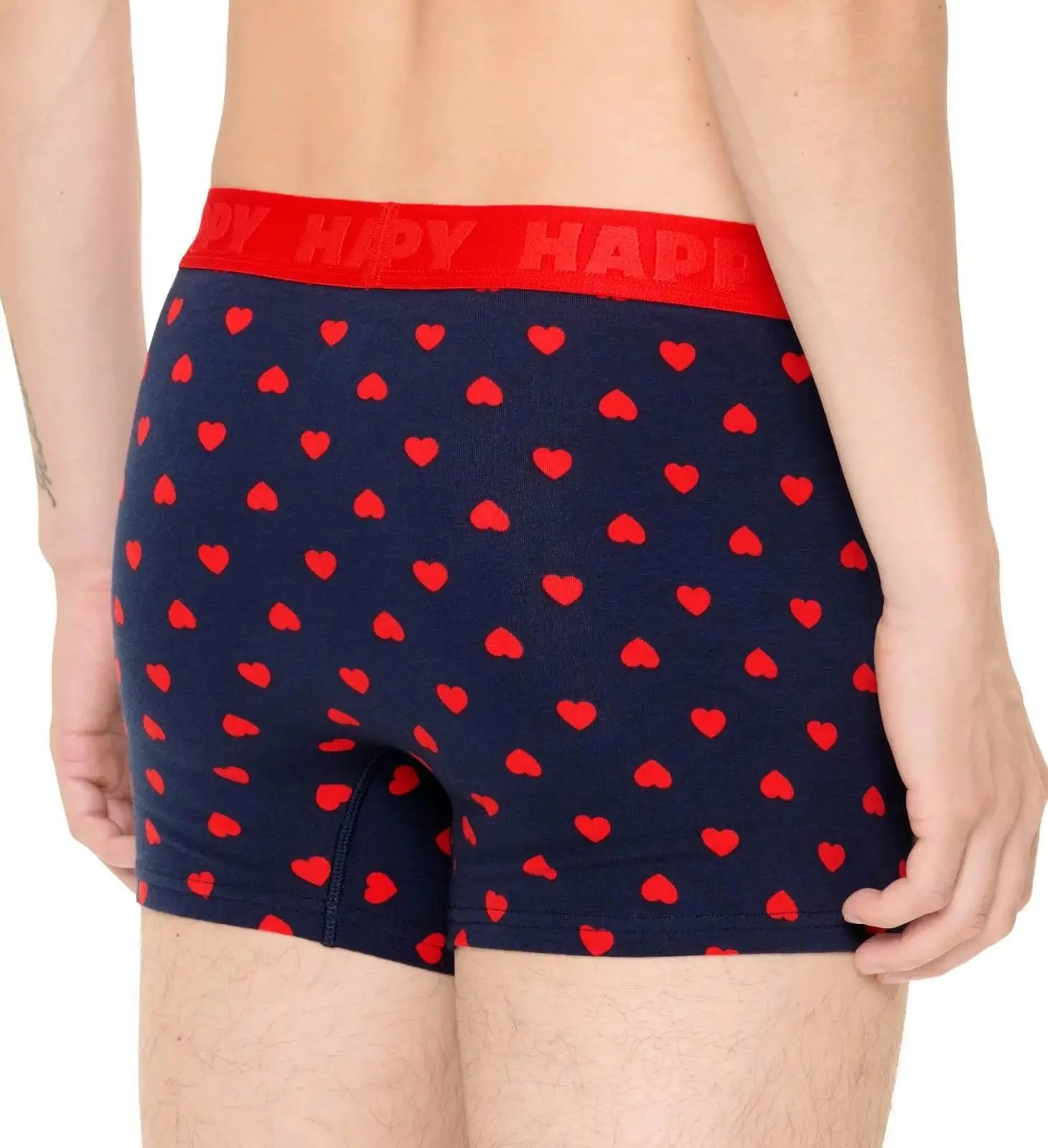 Hearts Boxer Trunk, Navy - Image 2