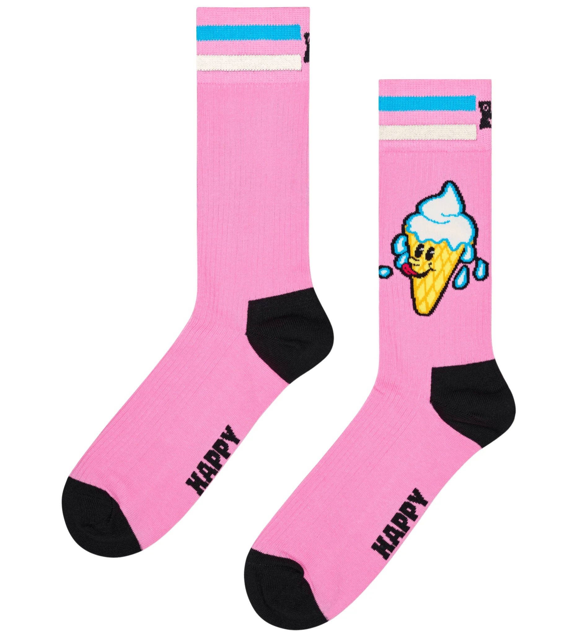 Ice Cream Socks, Pink