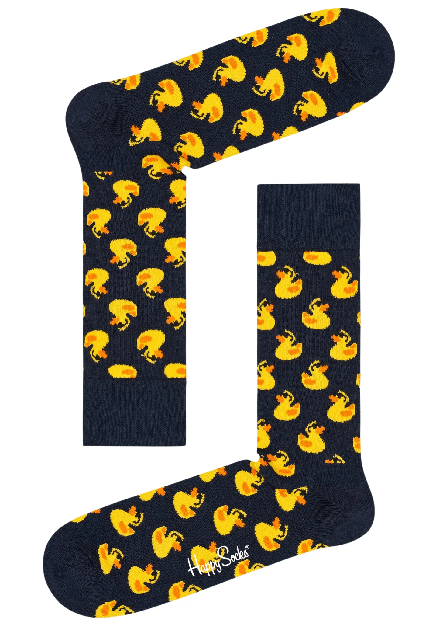 Rubber Duck Socks, Navy - Image 3