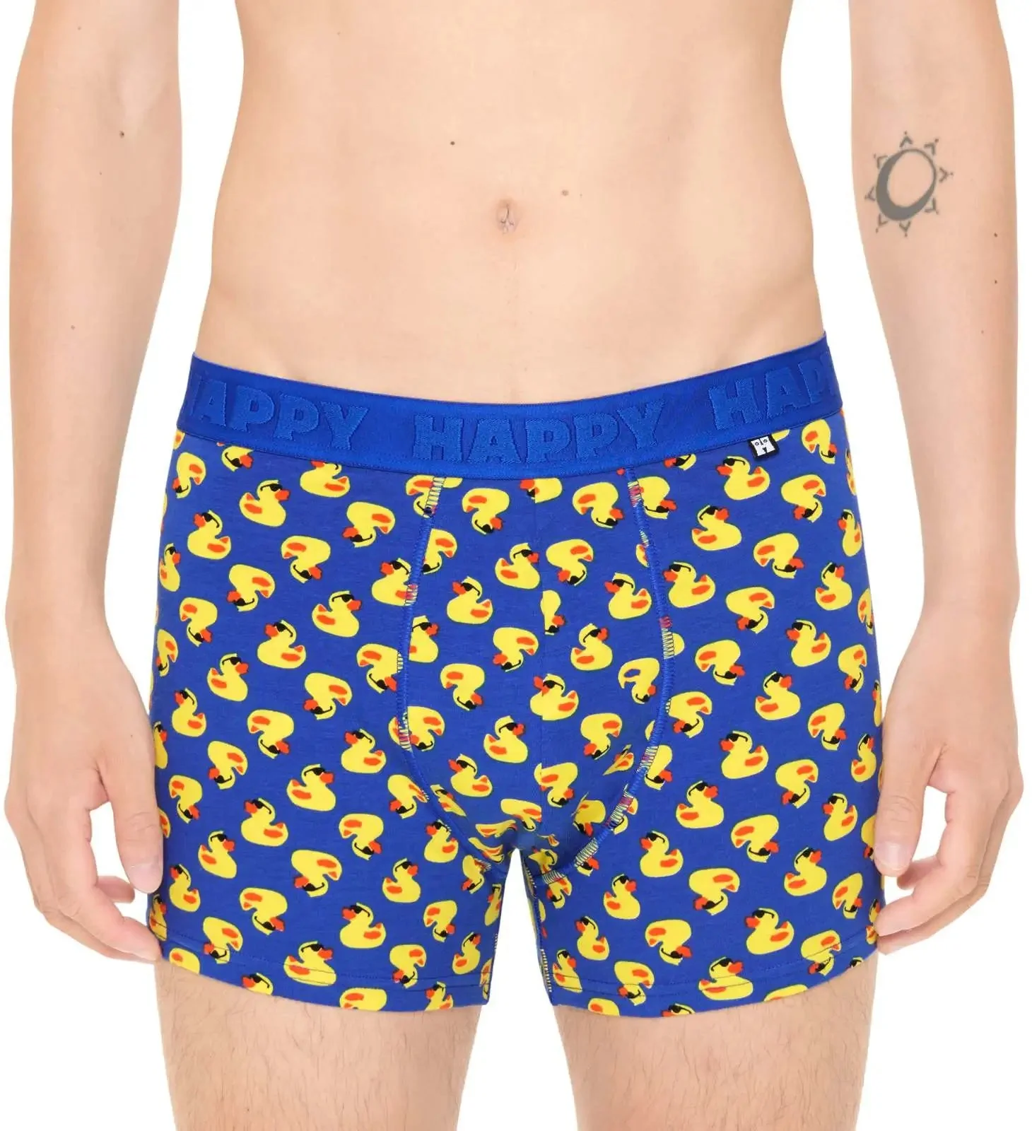 Rubber Ducks Boxer Trunk, Blue - Image 4