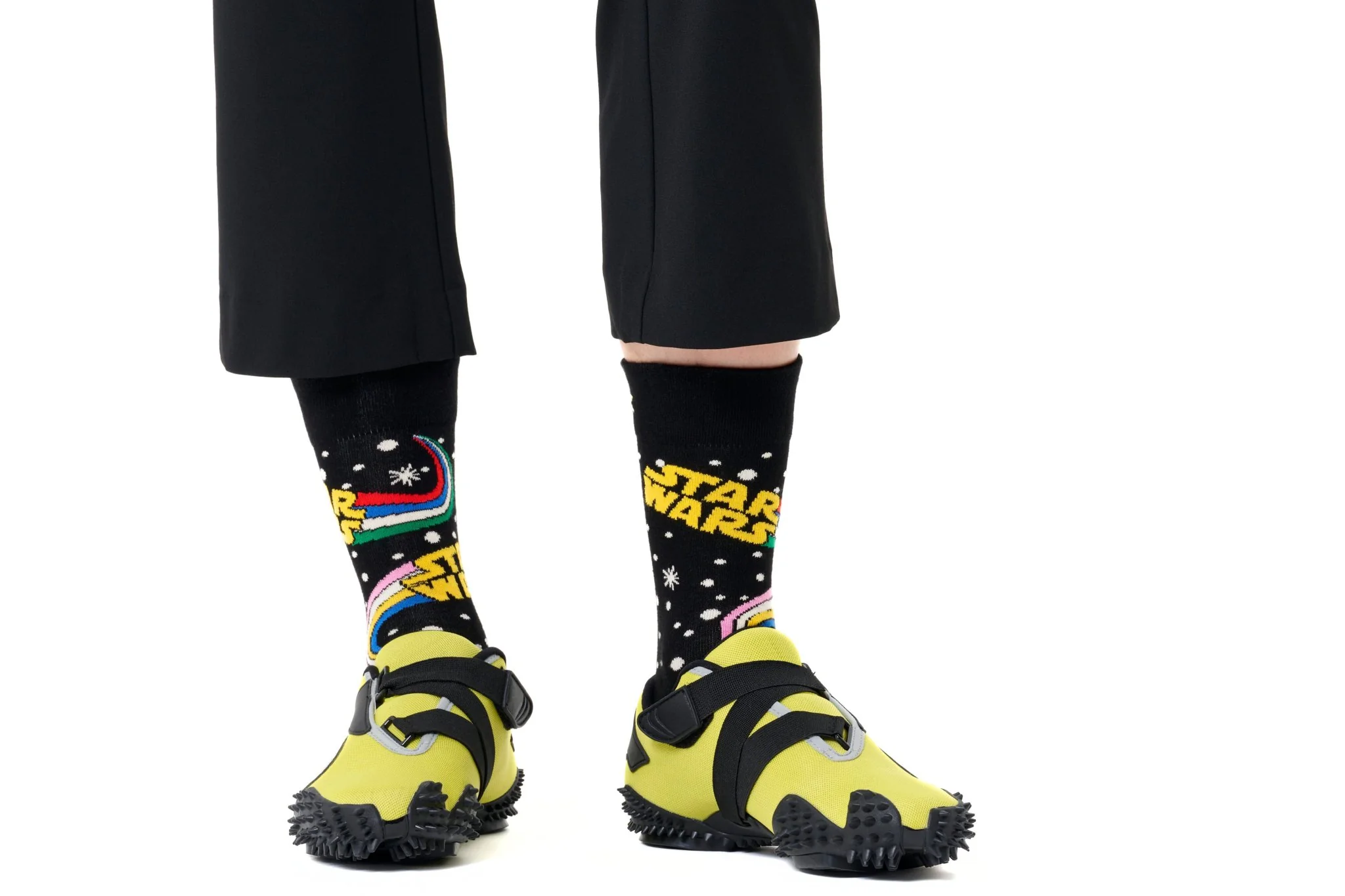 Star Wars Title Socks, Navy - Image 2