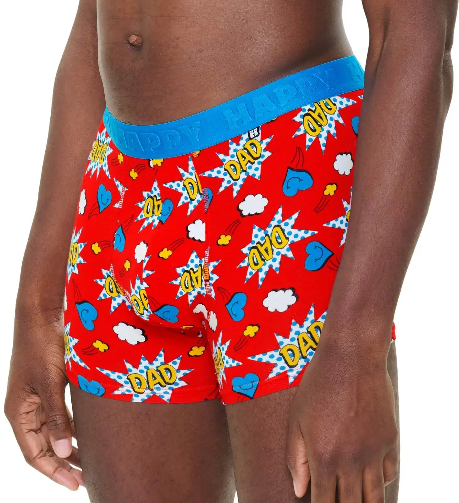 Super Dad Boxer Trunk, Red - Image 3