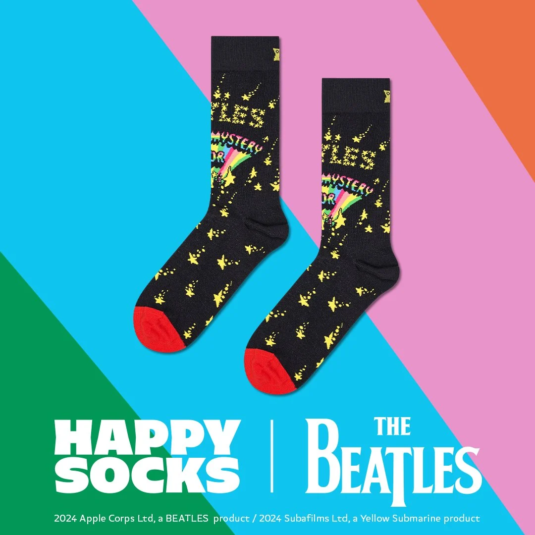 The Beatles Magical Mystery Tour Socks, Black - Image 5