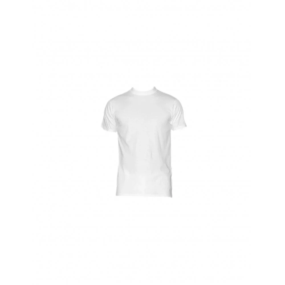 Harro Mercerised Cotton Crew-Neck T-Shirt, White - Image 5
