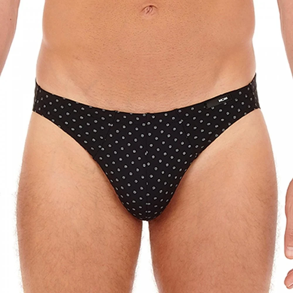 Max Microfiber Comfort Micro Brief, Black Print - Image 2