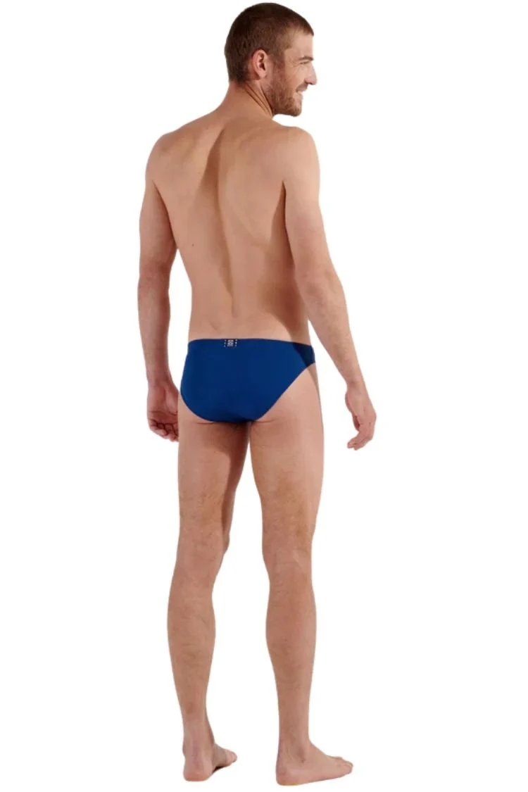 Nautical Cup Swim Micro Briefs, Navy - Image 4