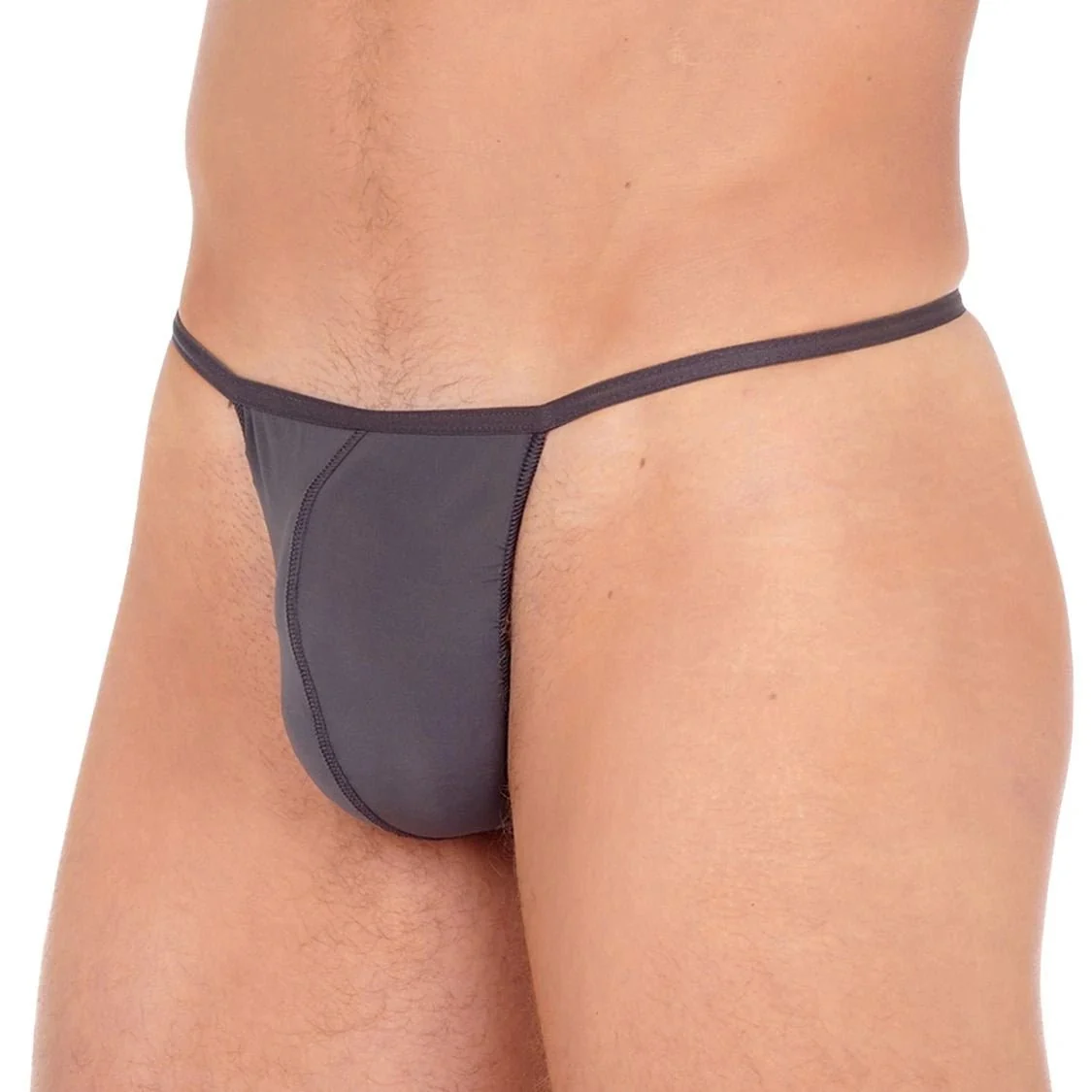 Plume Ultra-light G-String, Anthracite Grey - Image 3