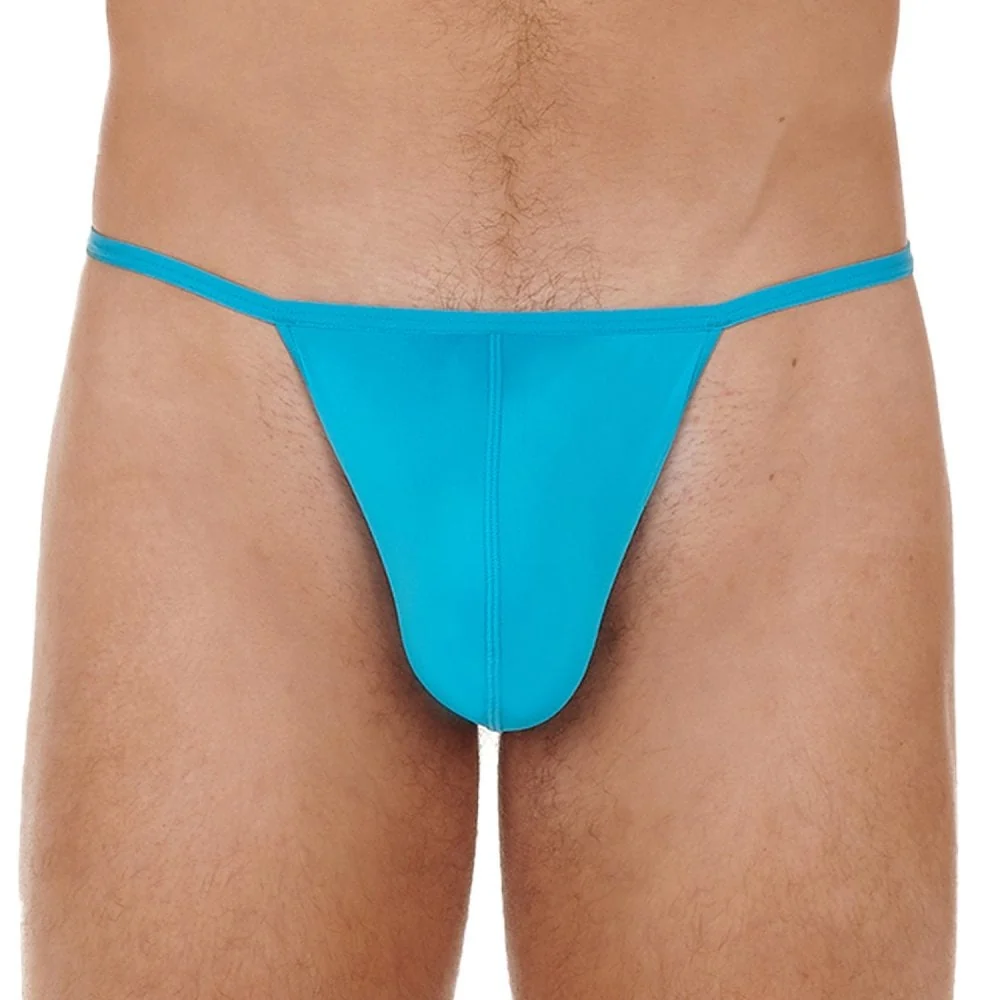 Plume Ultra-light G-String, Turquoise - Image 4