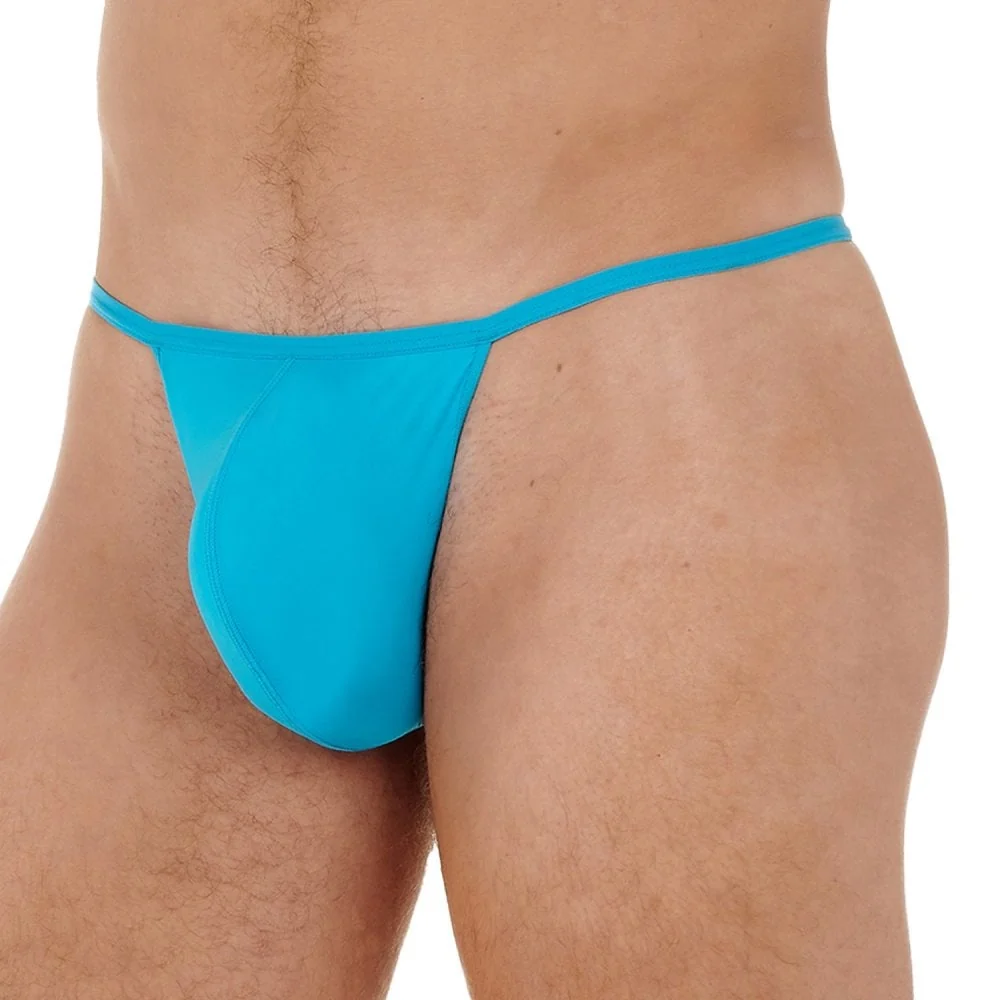 Plume Ultra-light G-String, Turquoise - Image 5