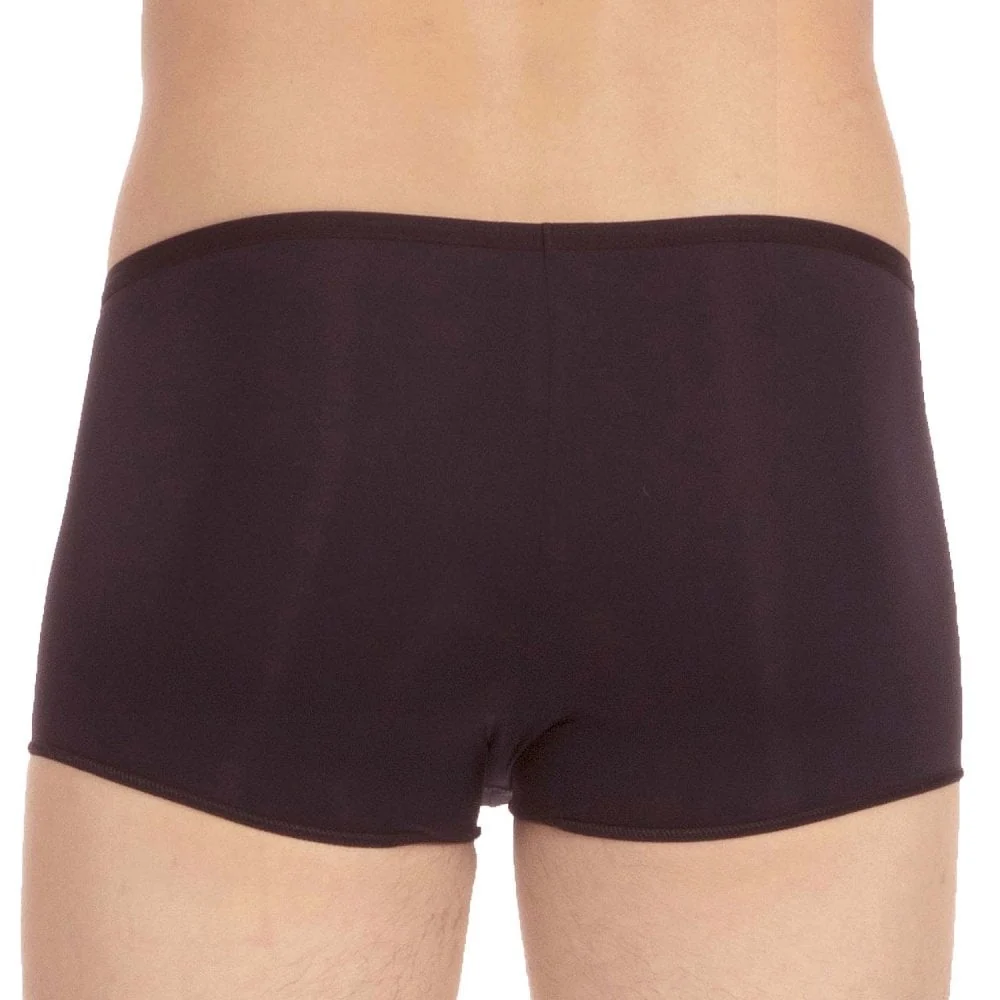 Plume Ultra-light Boxer Trunk, Black - Image 3