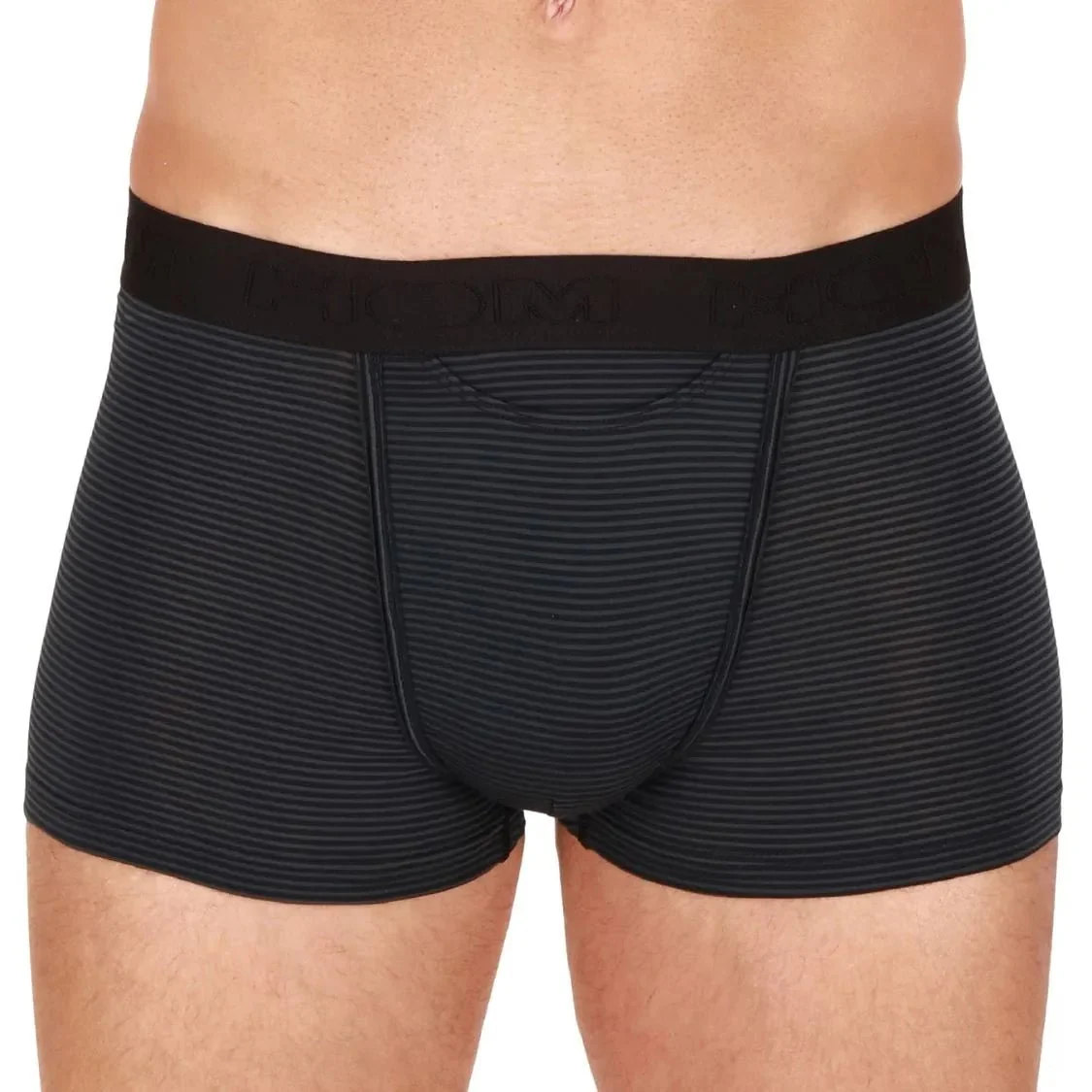 Simon Stripe Modal Stretch HO1 Boxer Brief, Black - Image 2