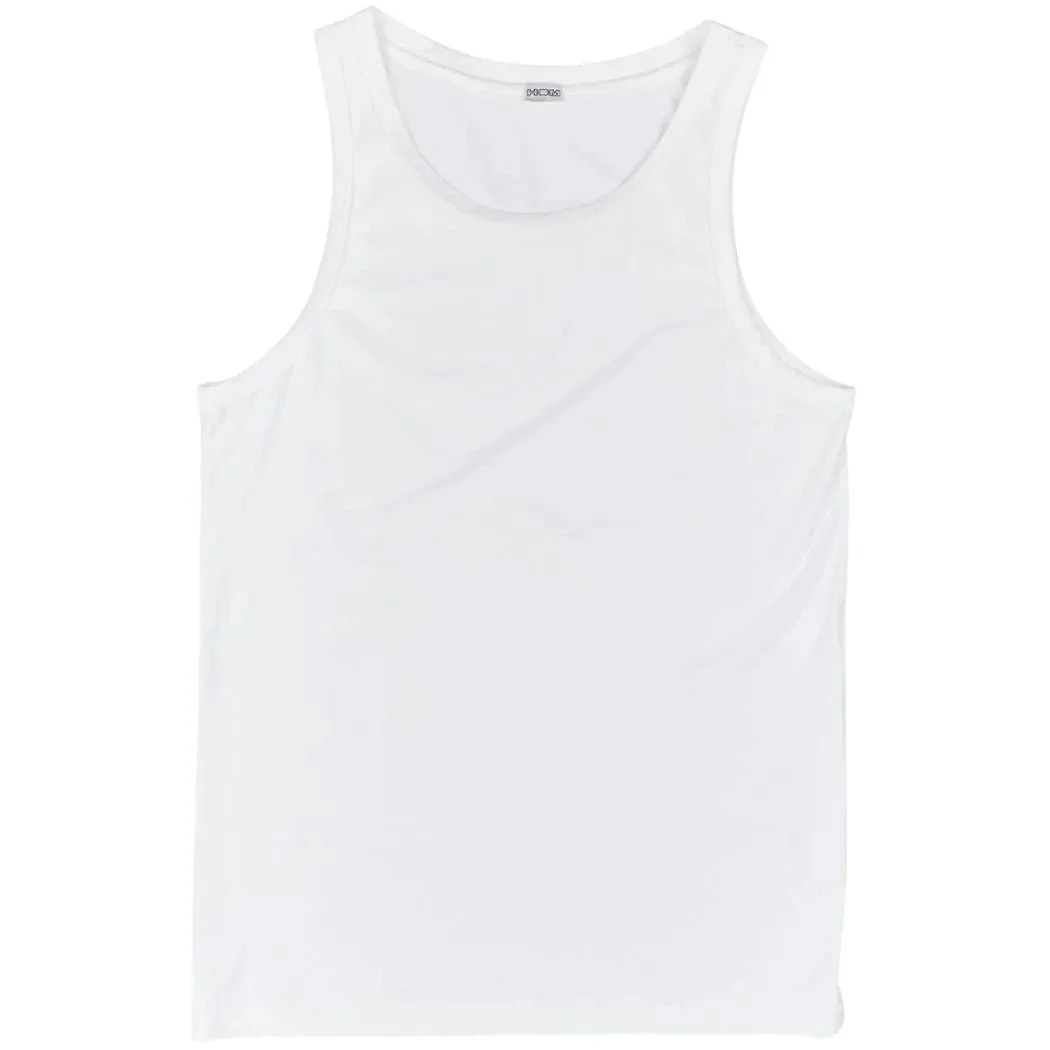 Supreme Cotton Tank Top Vest, White