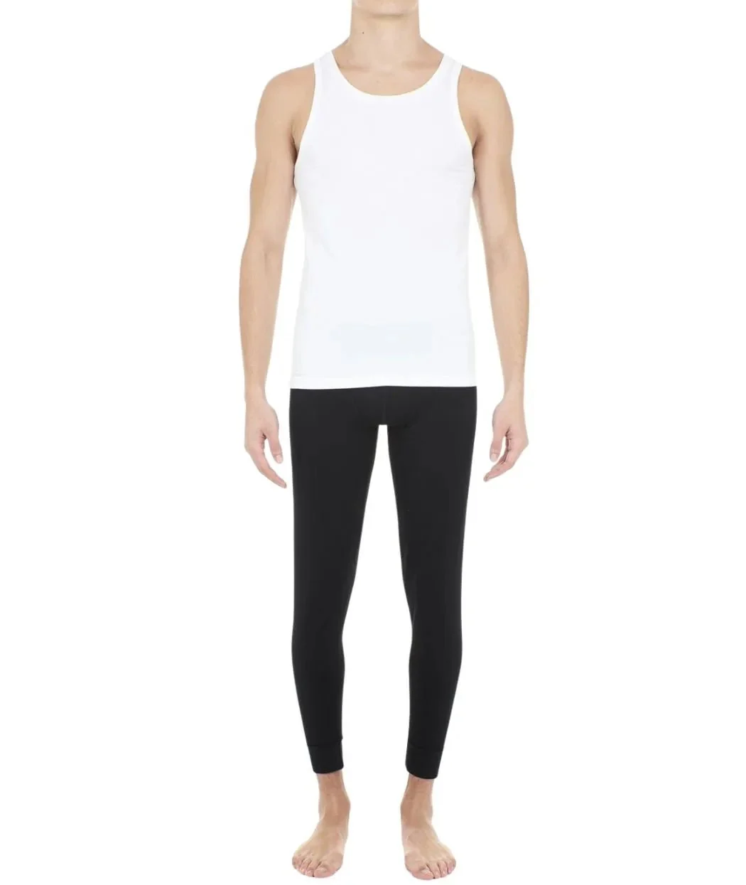 Supreme Cotton Tank Top Vest, White - Image 4