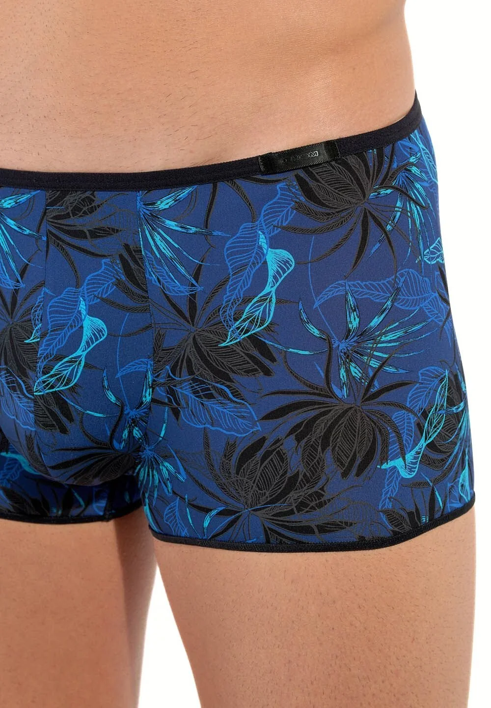 Temptation Palay Flowers Boxer Trunk, Blue - Image 2