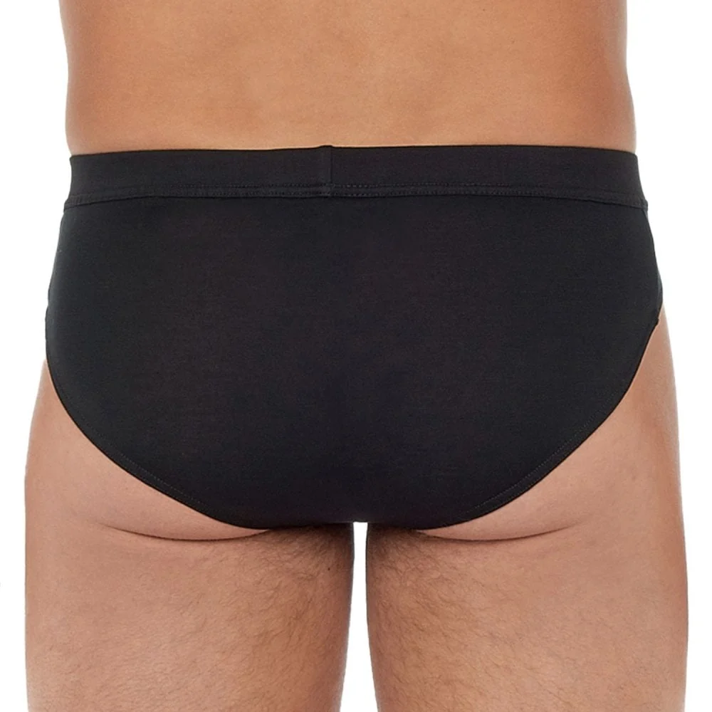 Tencel Soft Comfort Mini Brief, Black - Image 3