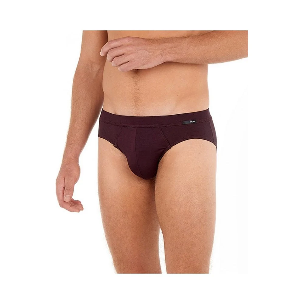 Tencel Soft Comfort Mini Brief, Burgundy - Image 3