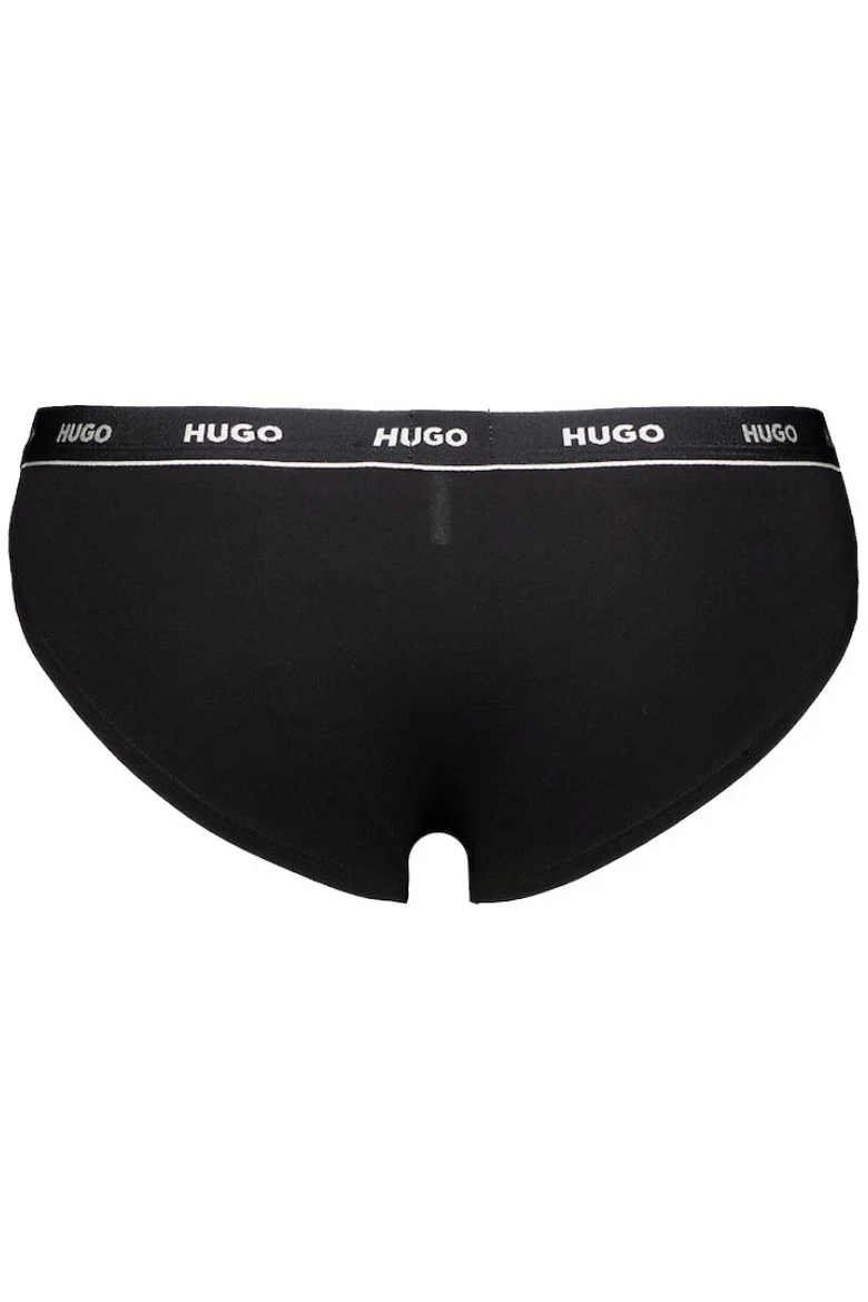 3-Pack Classic Logo Briefs, Black/Red/White - Image 2