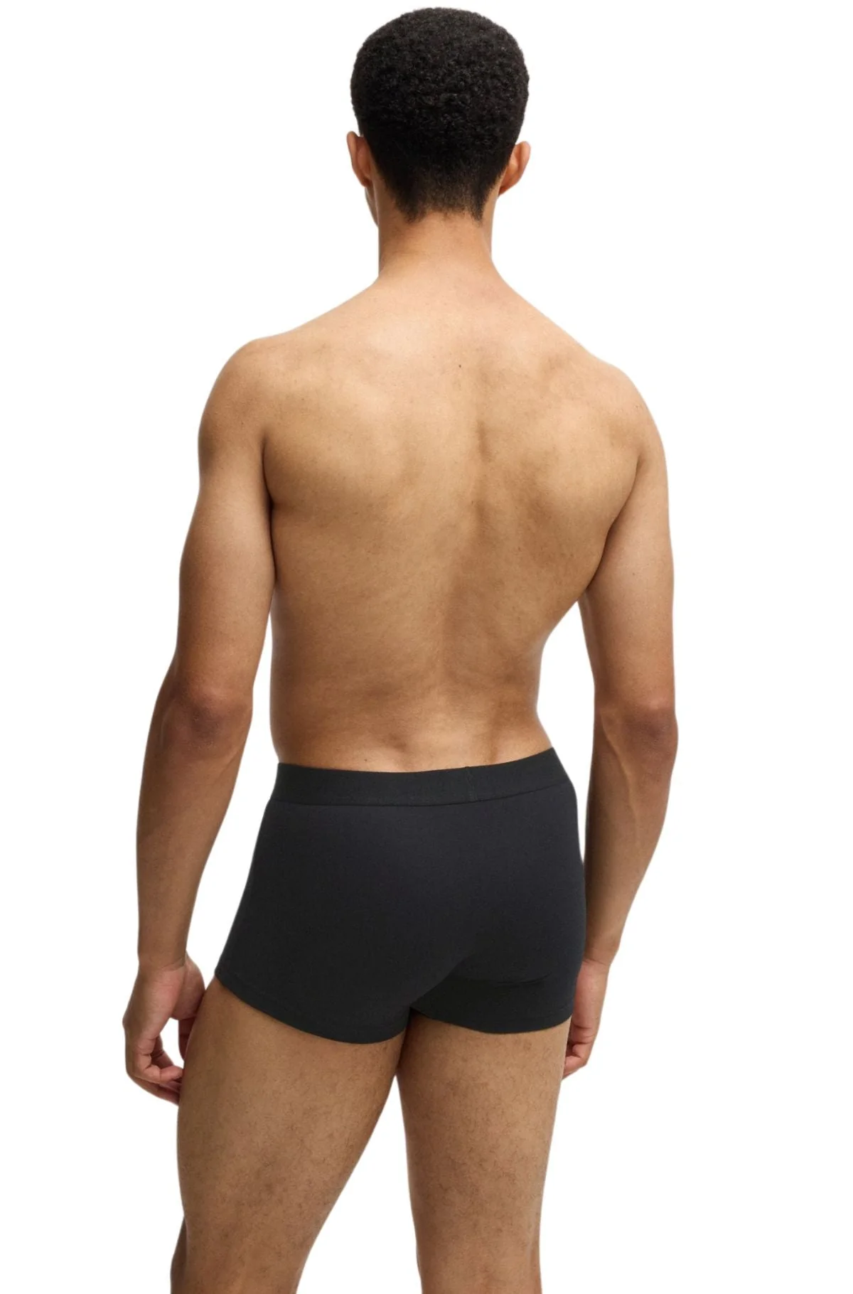 3-Pack Red Label Galaxy Boxer Trunks, Black - Image 3