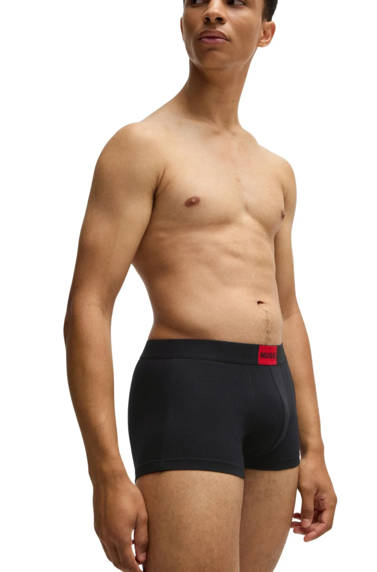 3-Pack Red Label Galaxy Boxer Trunks, Black - Image 4