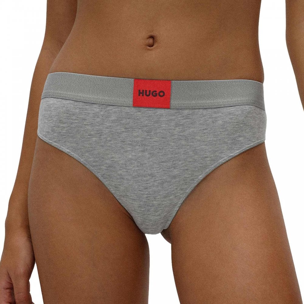 Red Label Thong, Grey - Image 2