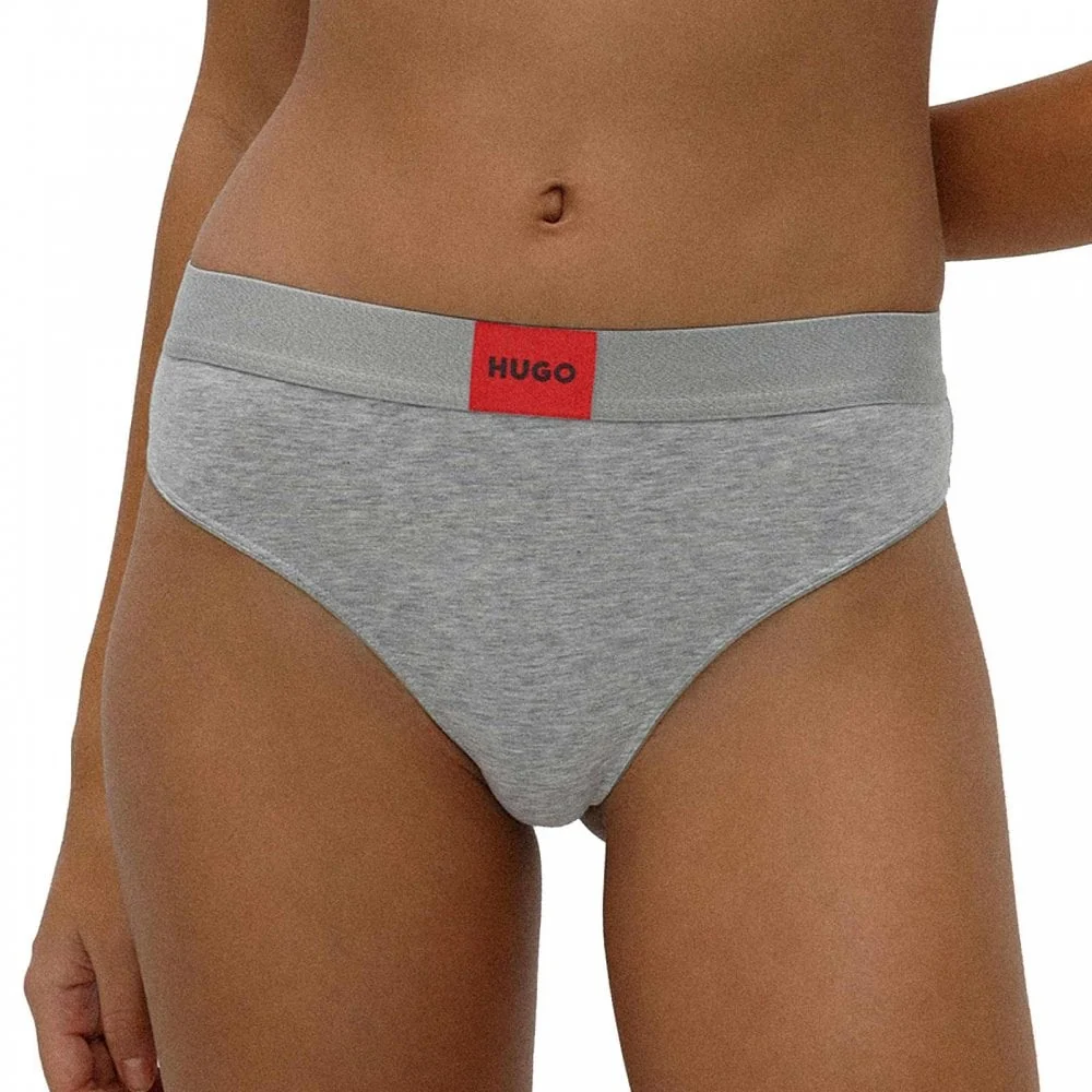 Red Label Thong, Grey - Image 4
