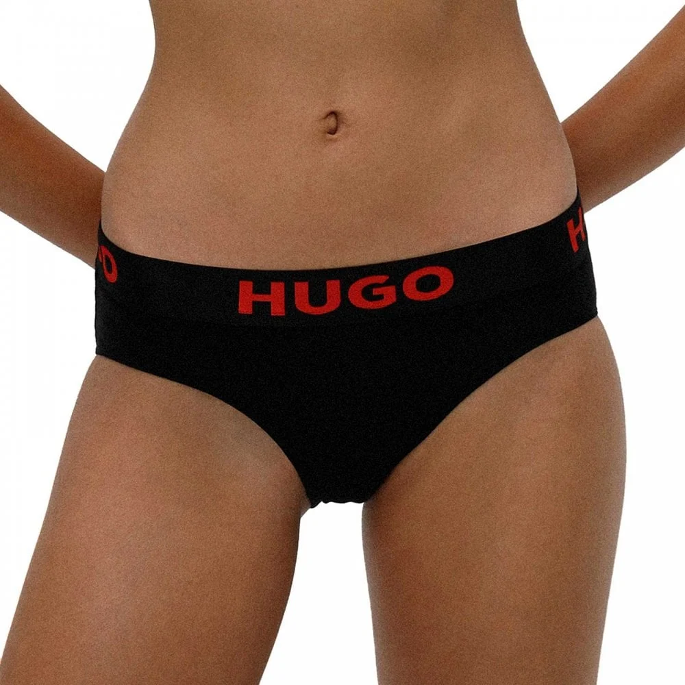 Sporty Logo Brief, Black - Image 4