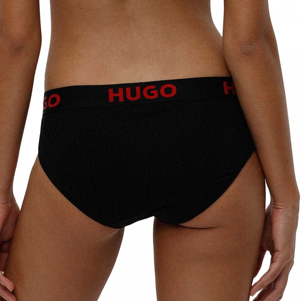 Sporty Logo Brief, Black - Image 5