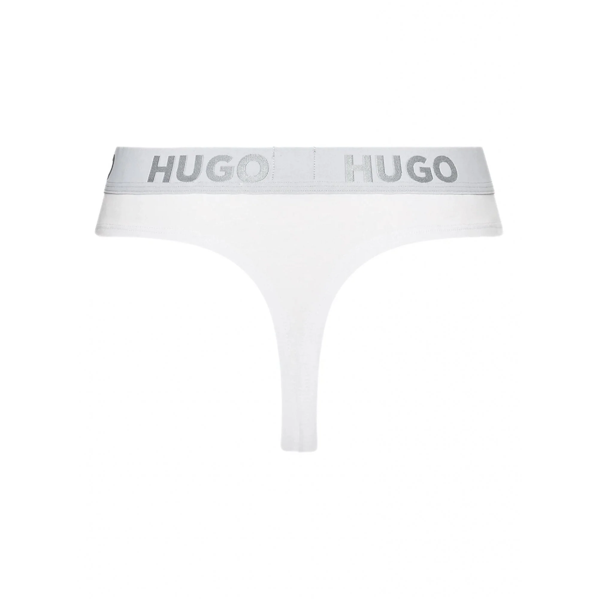 Sporty Logo Thong, White - Image 4