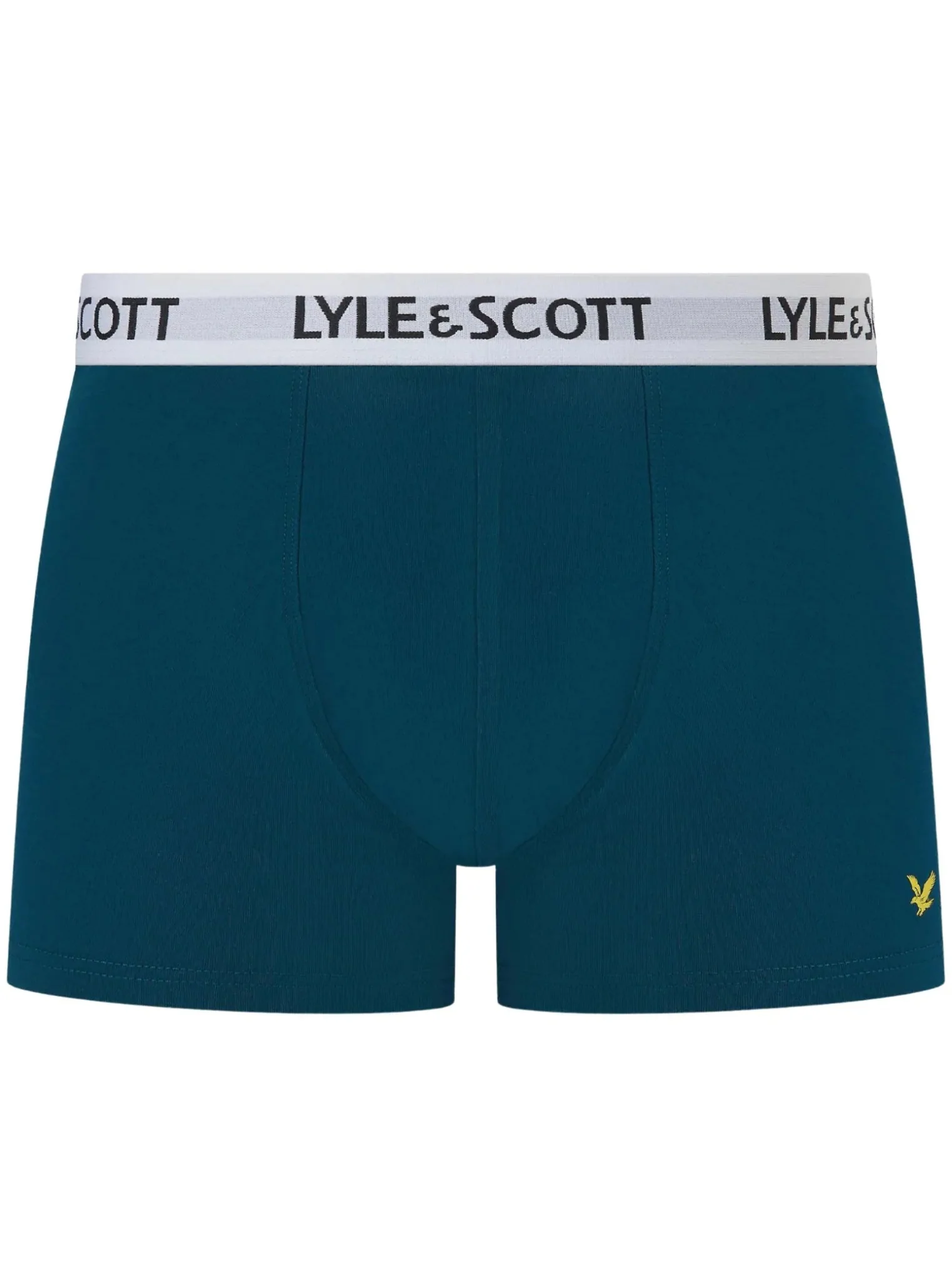 3-Pack Barclay Boxer Briefs, Blue/Burgundy/Green - Image 2
