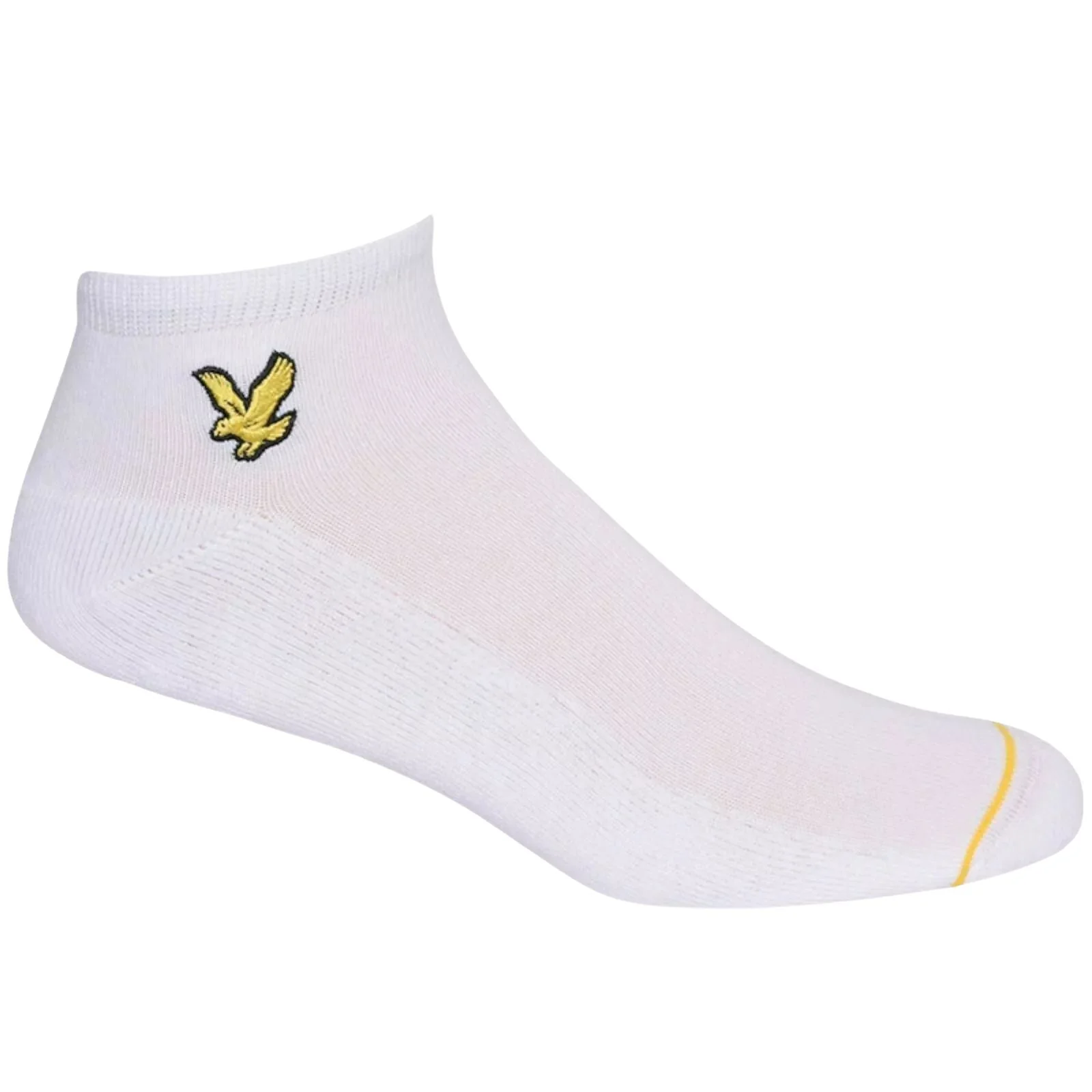 3-Pack Ross Trainer Socks, Black/White/Grey - Image 3