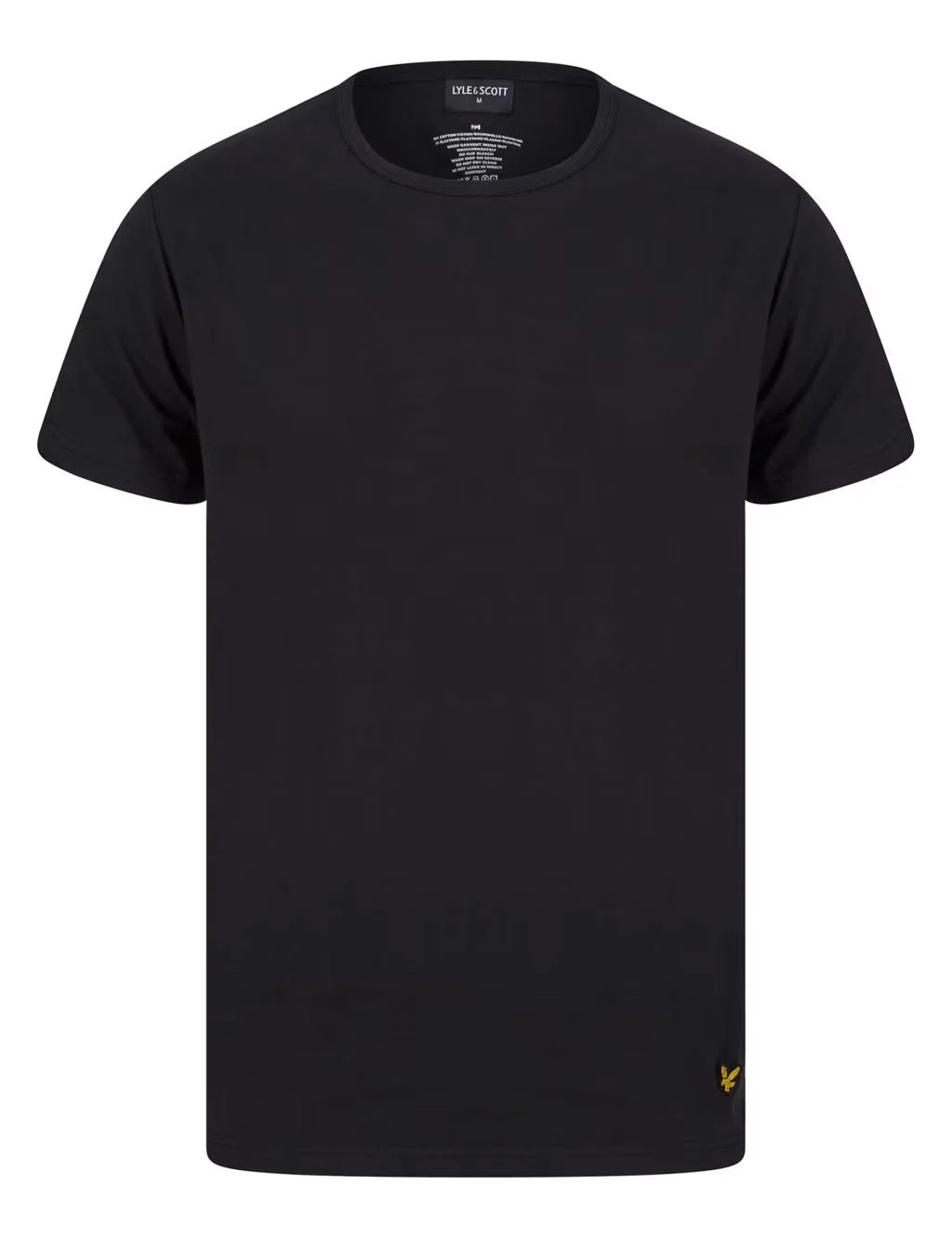 Charlie T-Shirt & Shorts Lounge Set, Black - Image 2