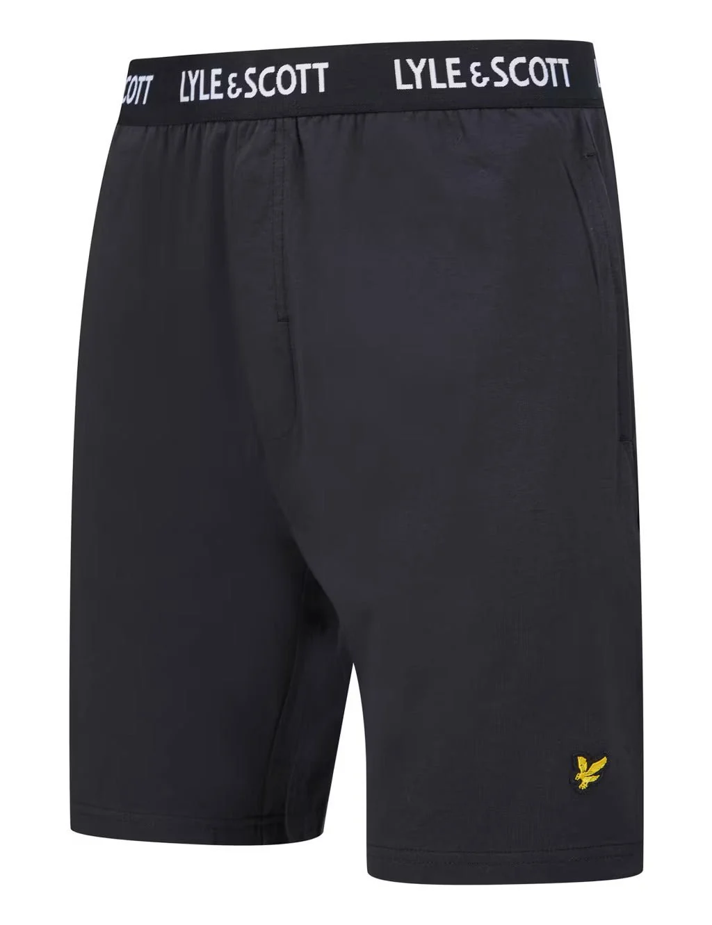Charlie T-Shirt & Shorts Lounge Set, Black - Image 3