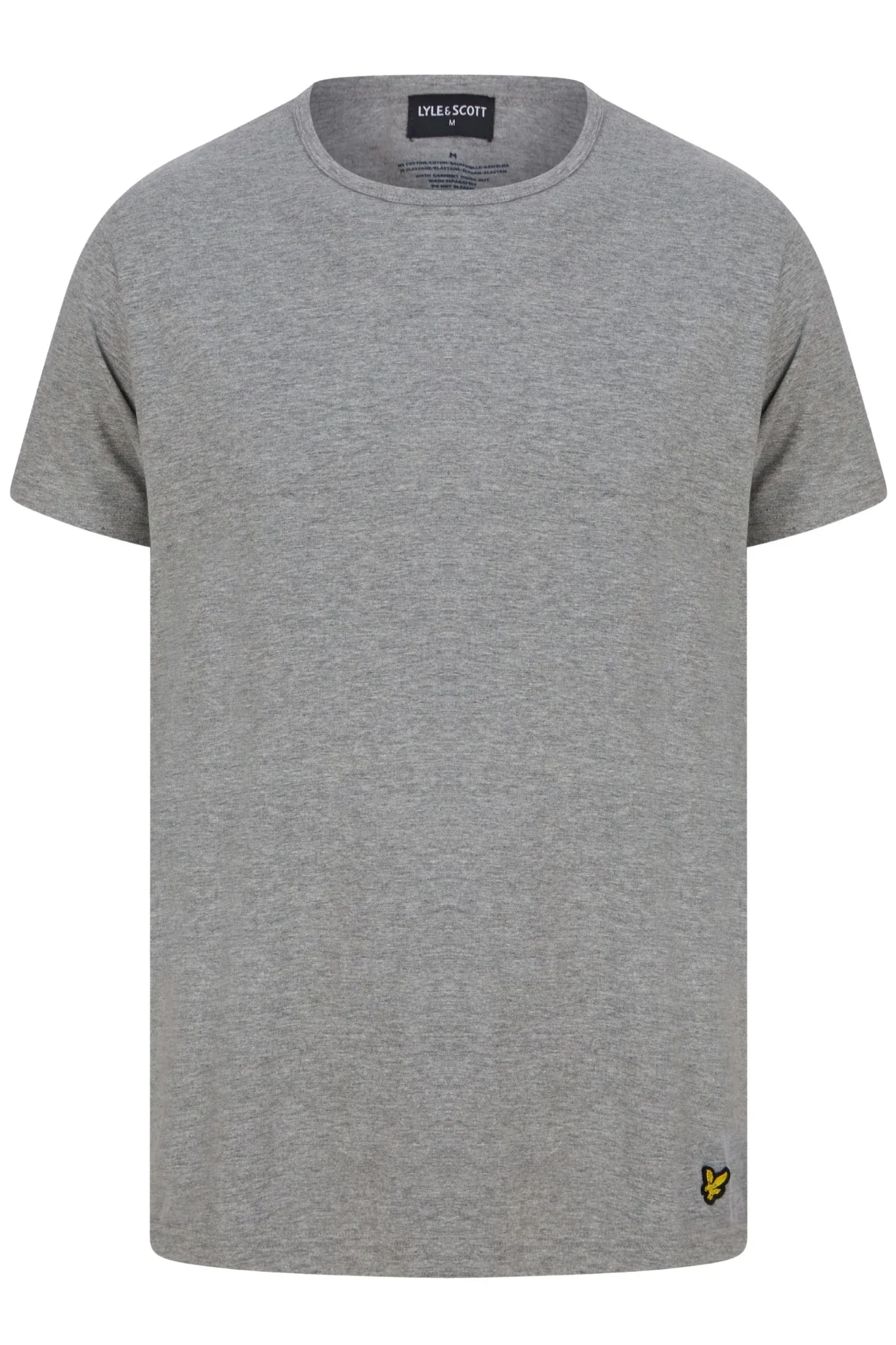 Charlie T-Shirt & Shorts Lounge Set, Peacoat / Grey Marl - Image 5