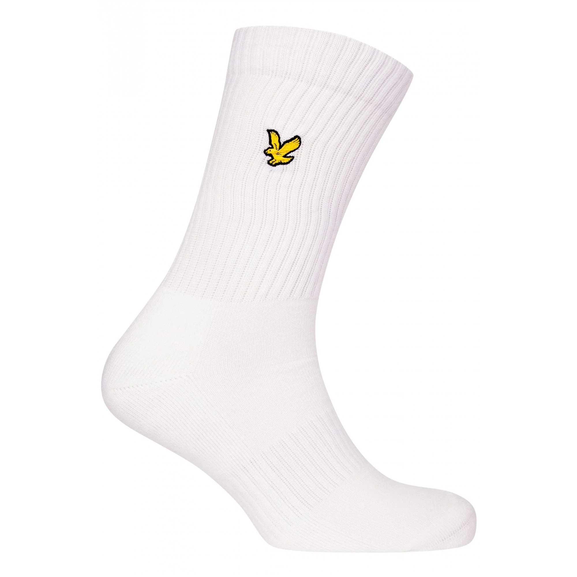 3-Pack Hamilton Sports Socks, White - Image 2
