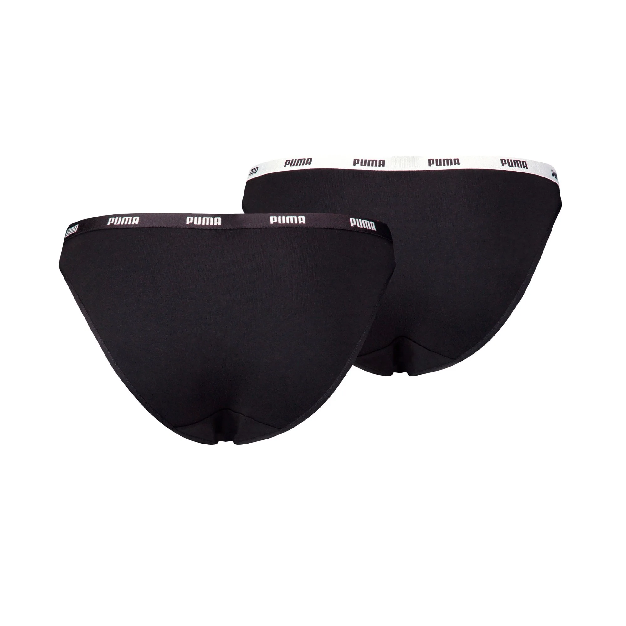 2-Pack Classic Logo Low-Rise Bikini Briefs, Black - Image 5
