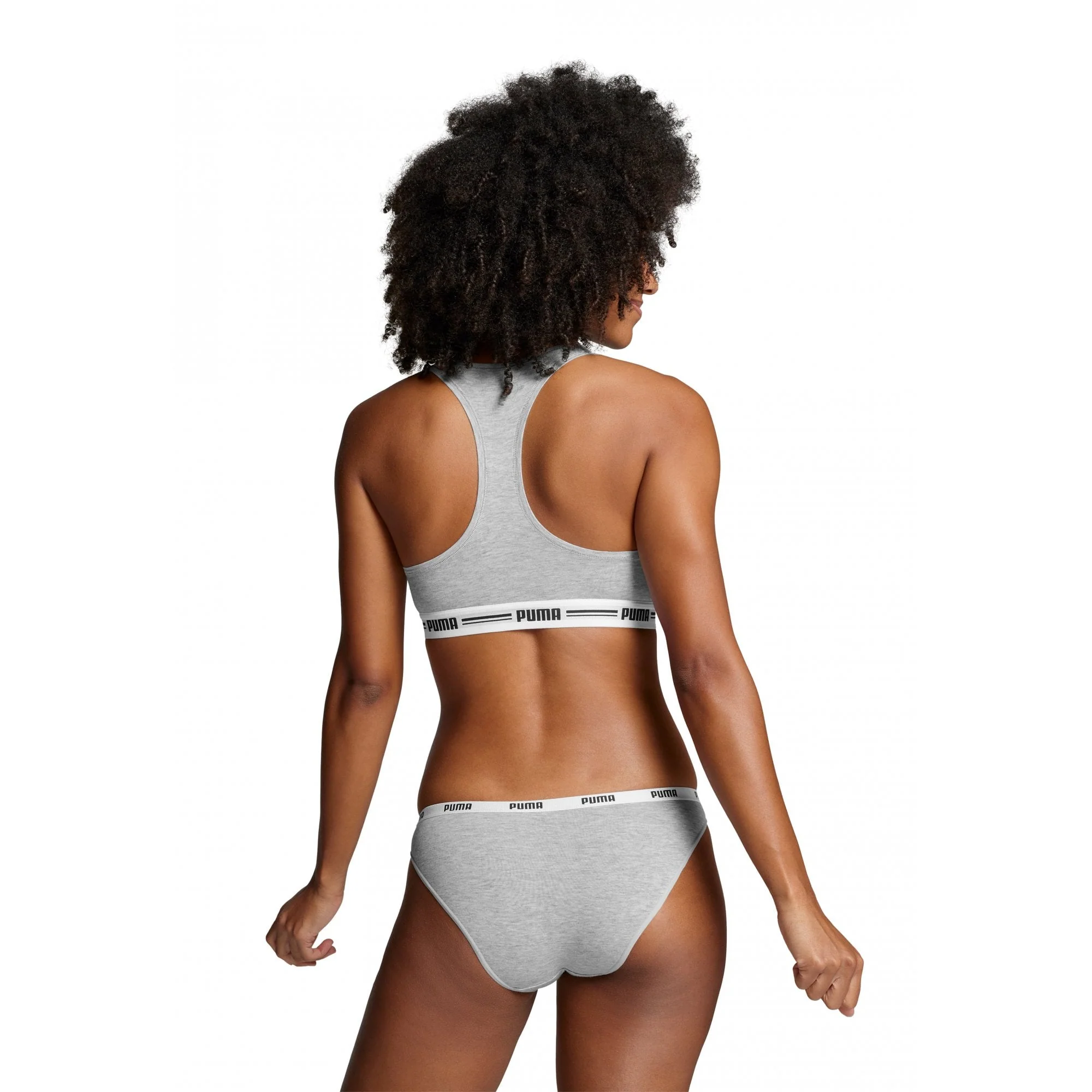 2-Pack Classic Logo Low-Rise Bikini Briefs, Grey Melange - Image 7