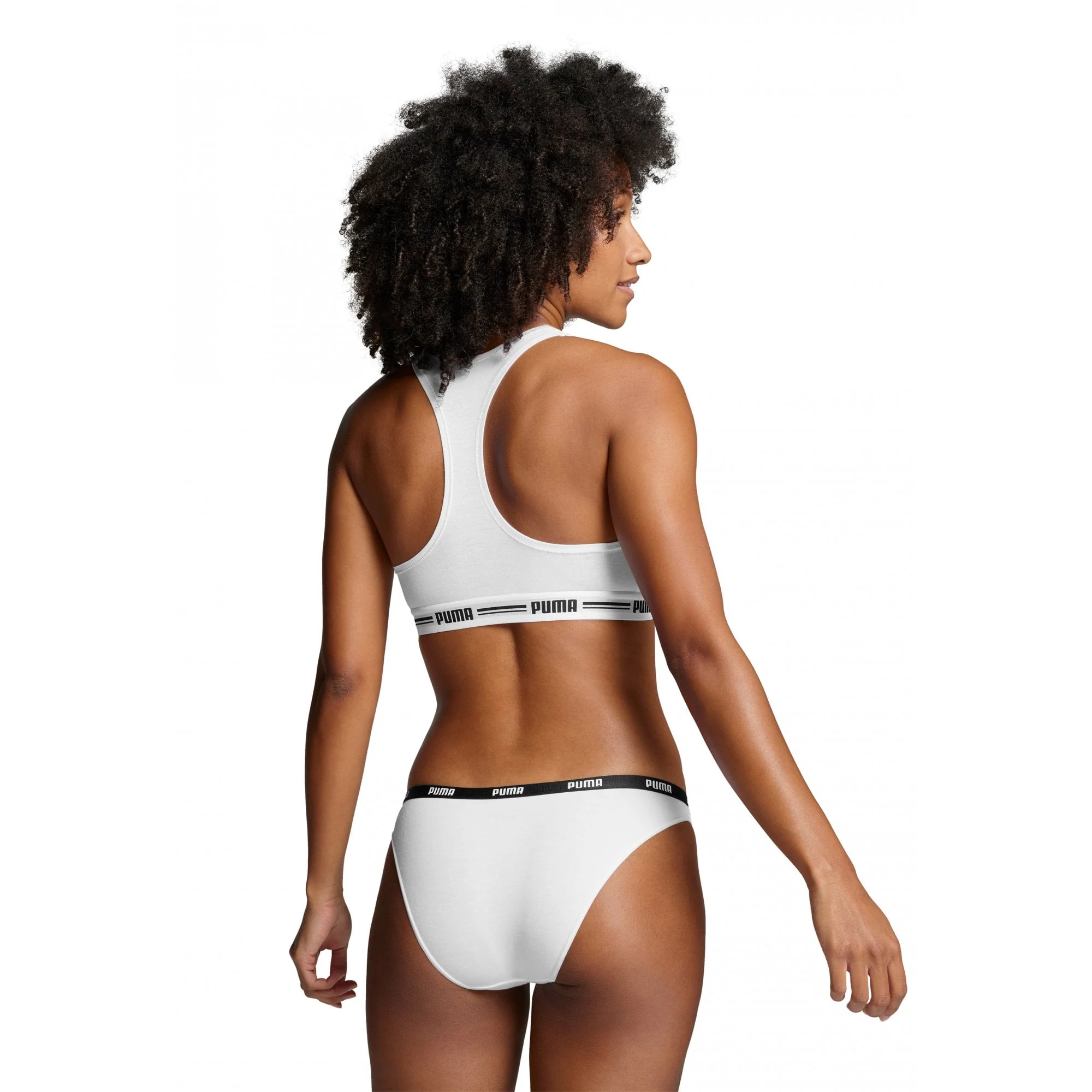 2-Pack Classic Logo Low-Rise Bikini Briefs, White - Image 10