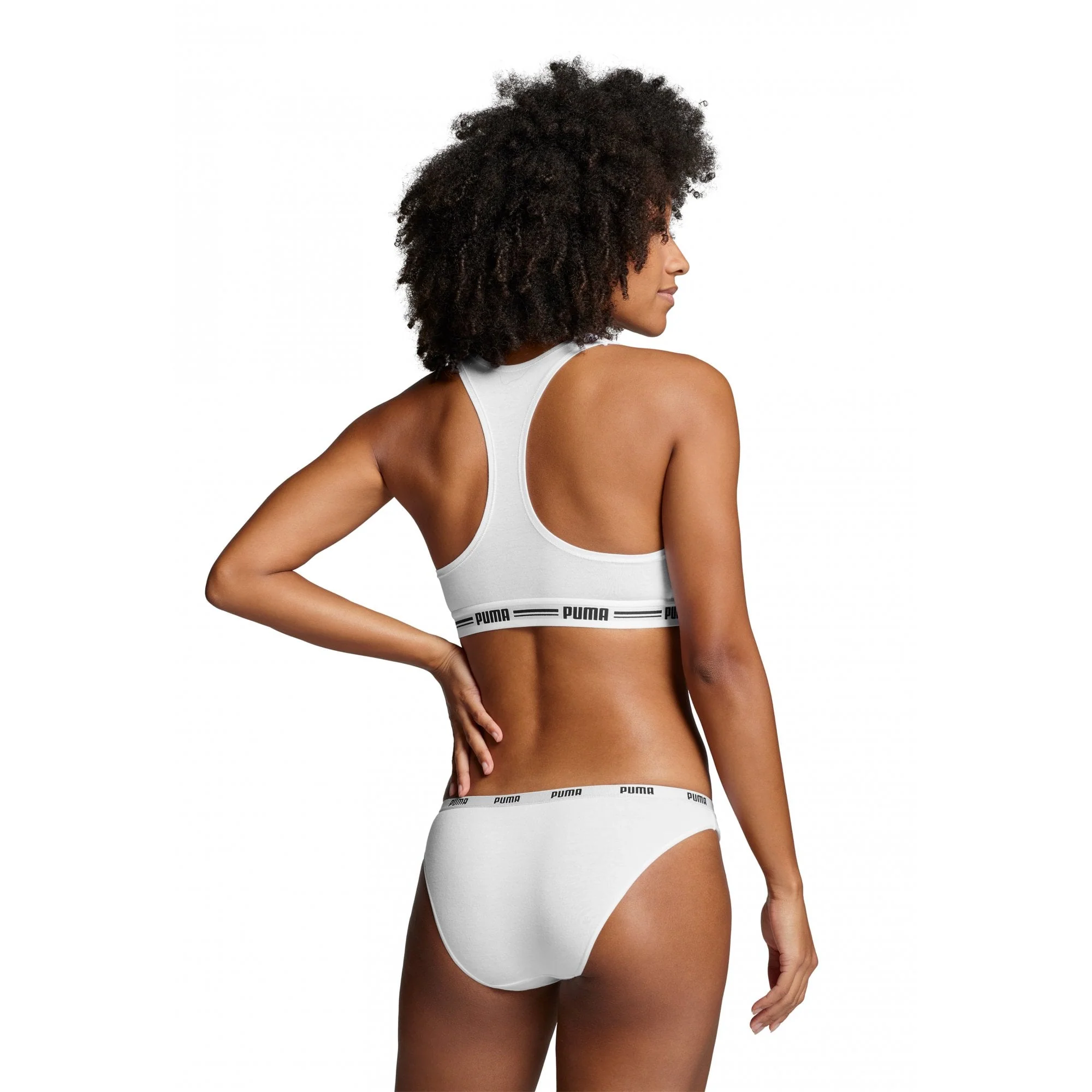 2-Pack Classic Logo Low-Rise Bikini Briefs, White - Image 11