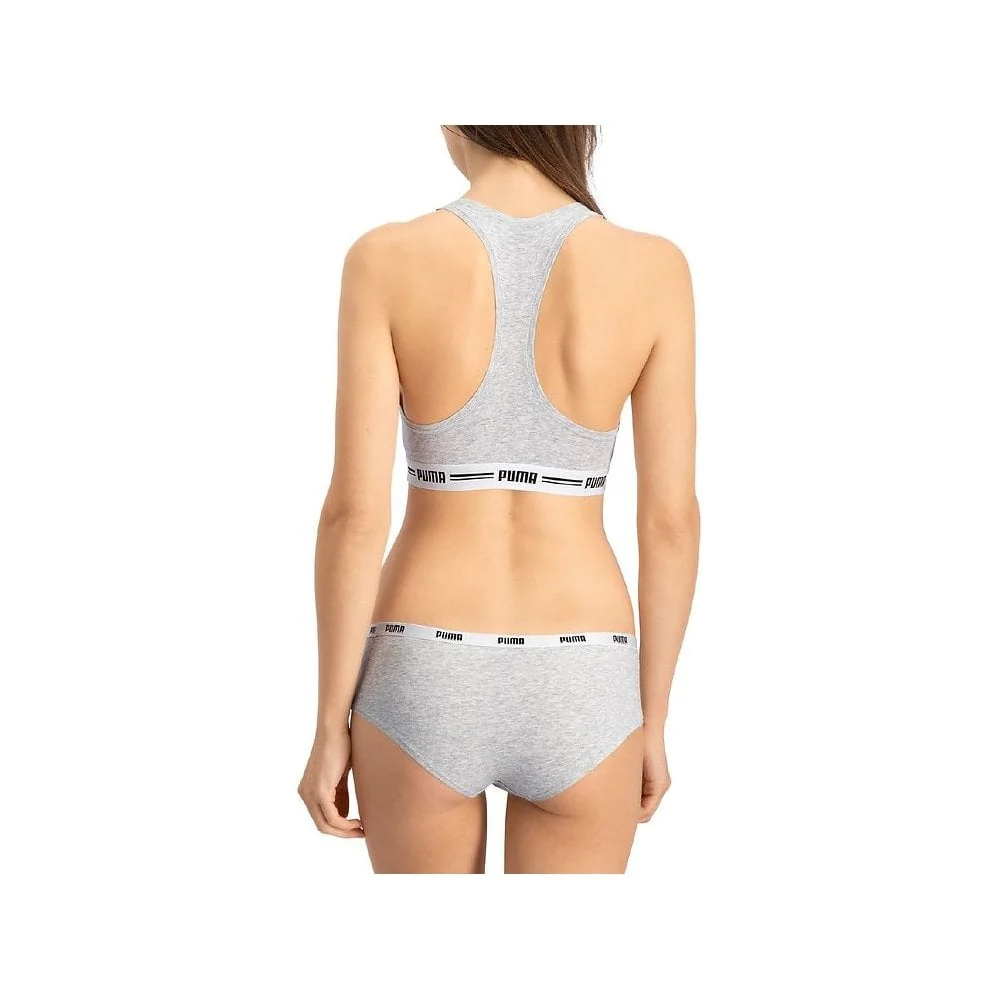 2-Pack Classic Logo Low-Rise Hipster Briefs, Grey Melange - Image 4