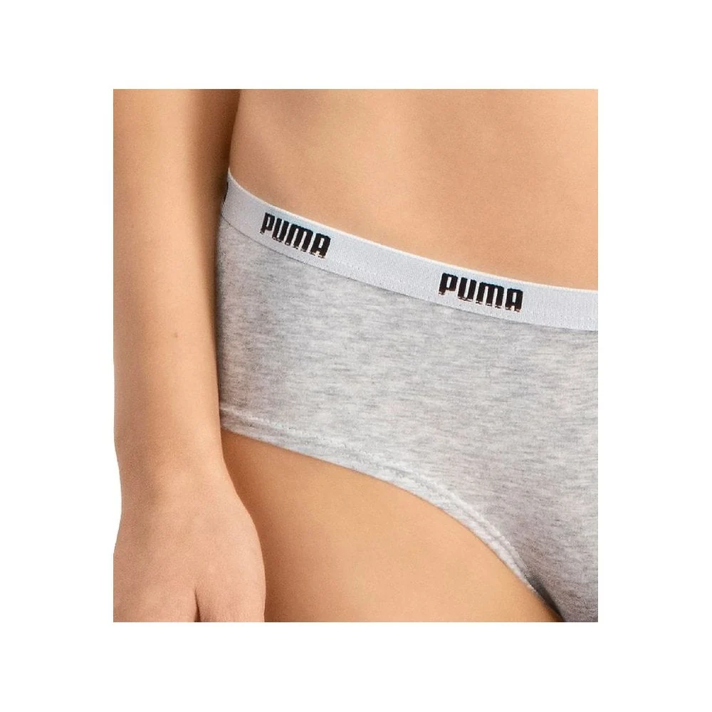 2-Pack Classic Logo Low-Rise Hipster Briefs, Grey Melange - Image 5