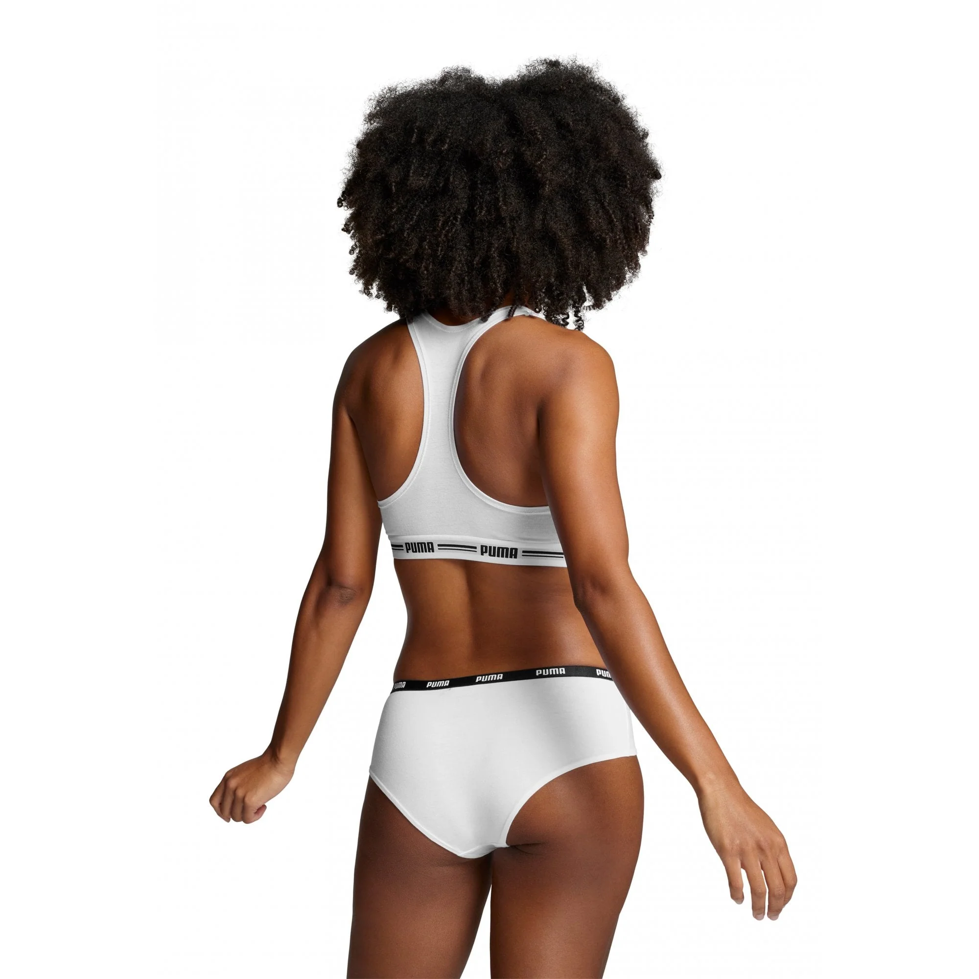 2-Pack Classic Logo Low-Rise Hipster Briefs, White - Image 5